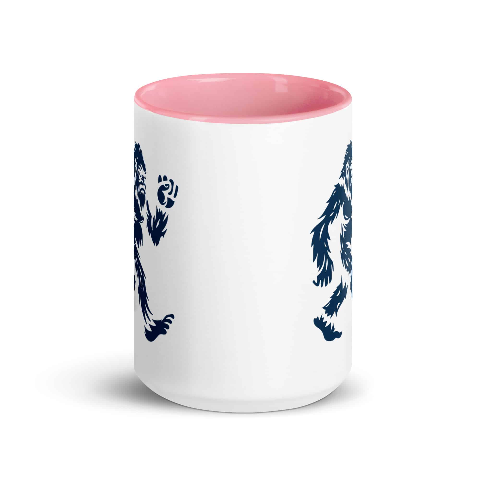 Navy Bigfoot by Chase Patrick Myers Color Inside Mug