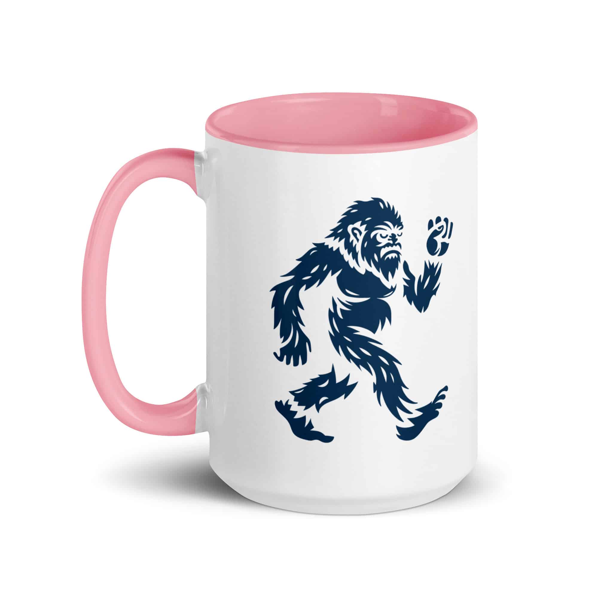 Navy Bigfoot by Chase Patrick Myers Color Inside Mug