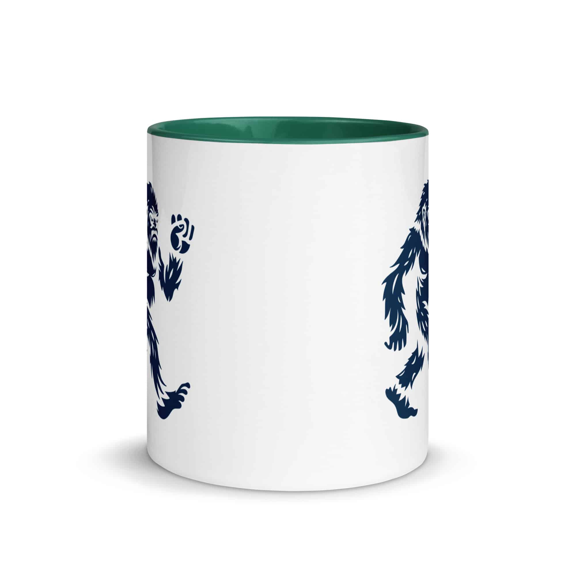 Navy Bigfoot by Chase Patrick Myers Color Inside Mug