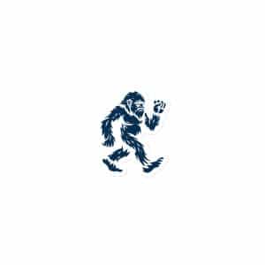 Chase Bigfoot Navy Die-Cut Magnet - 3″×3″ - Main