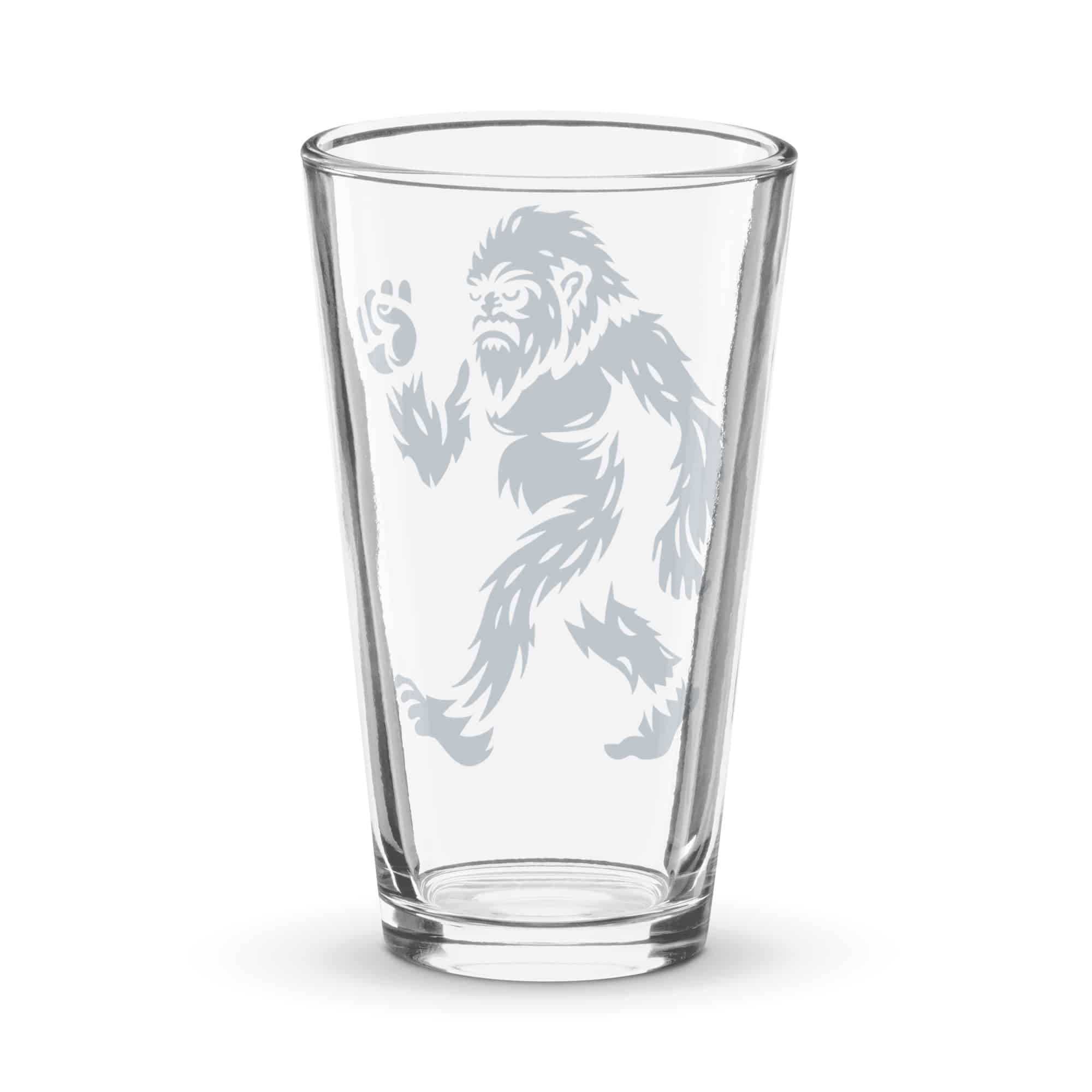 Navy Bigfoot by Chase Patrick Myers Pint Glass