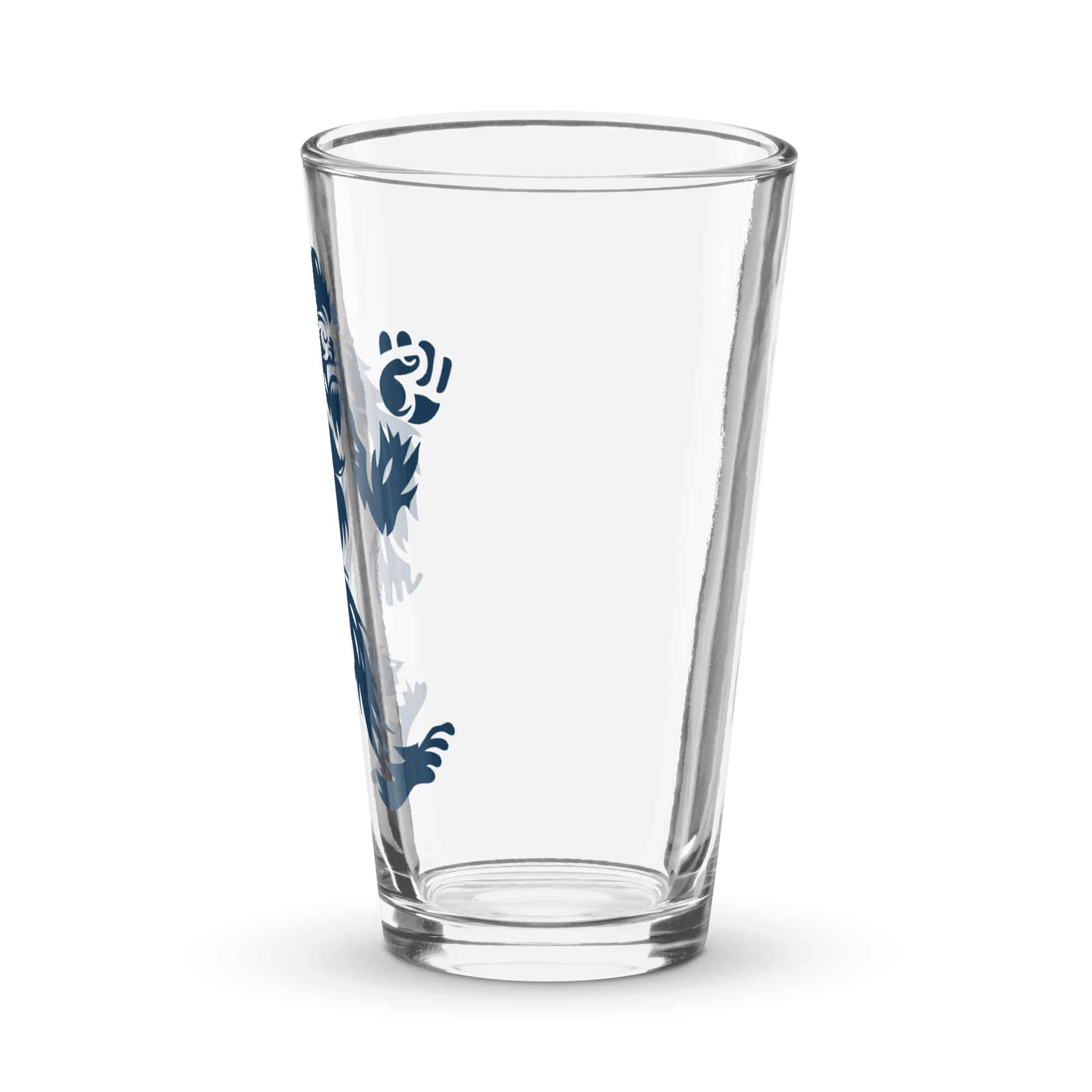 Navy Bigfoot by Chase Patrick Myers Pint Glass
