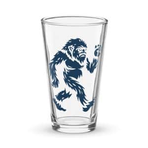 Chase Bigfoot Navy Pint Glass - 16 oz - Main
