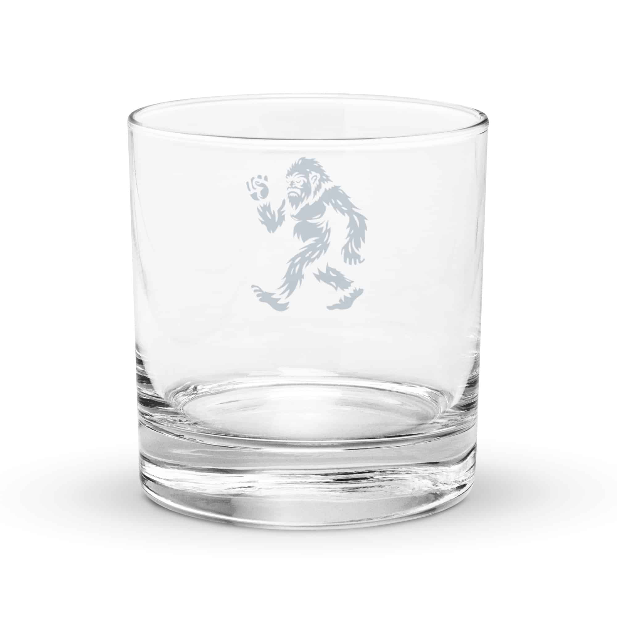 Navy Bigfoot by Chase Patrick Myers Rocks Glass