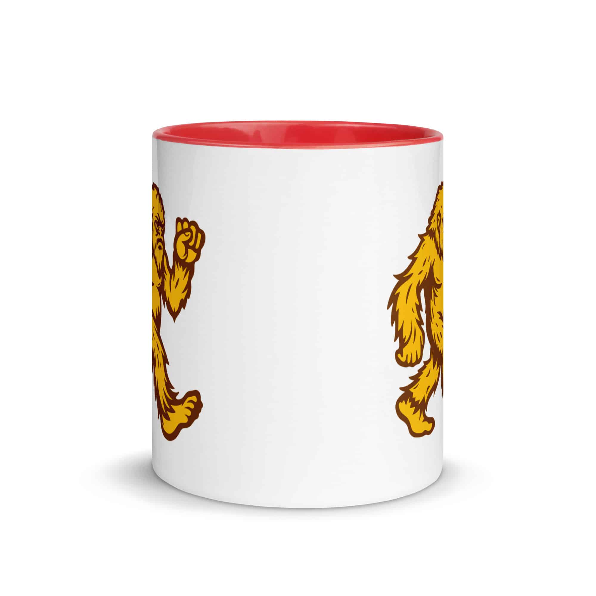 Original Gold and Brown Bigfoot by Chase Patrick Myers Color Inside Mug