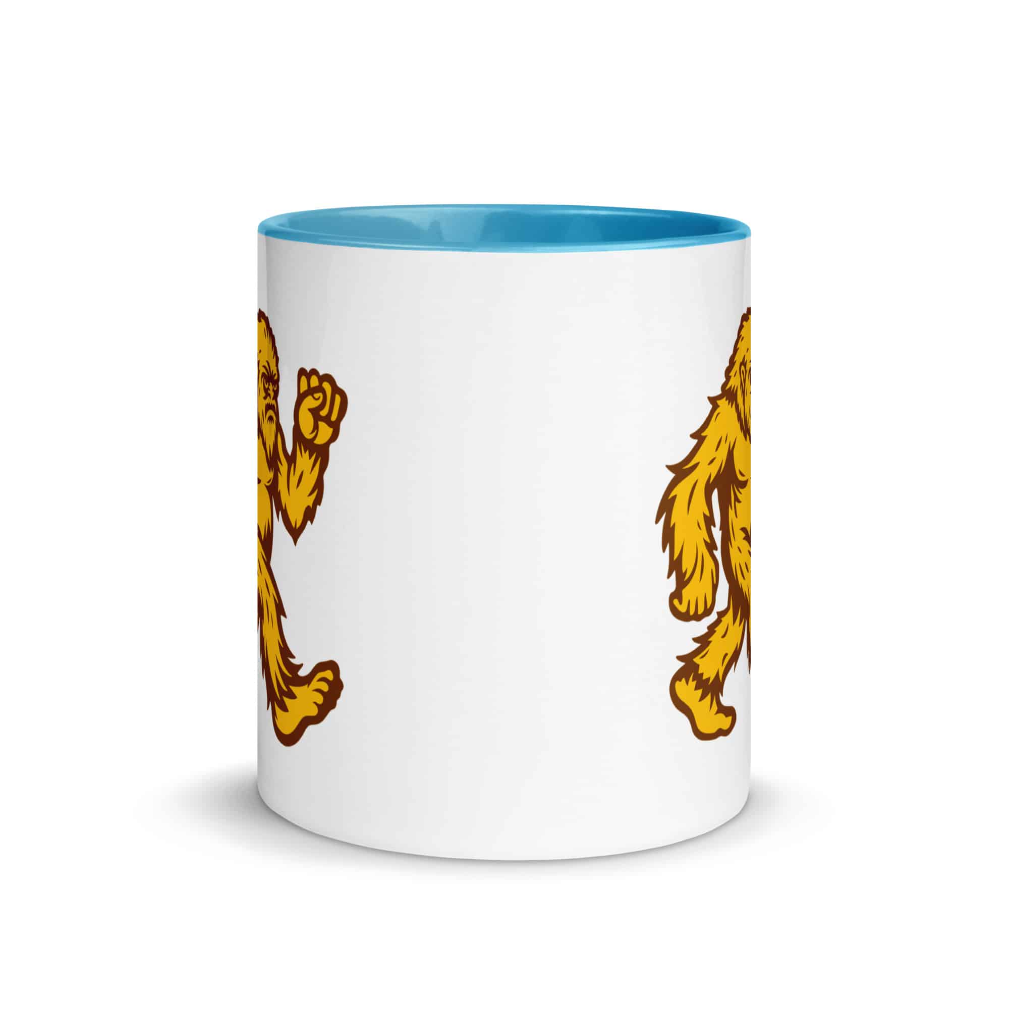 Original Gold and Brown Bigfoot by Chase Patrick Myers Color Inside Mug