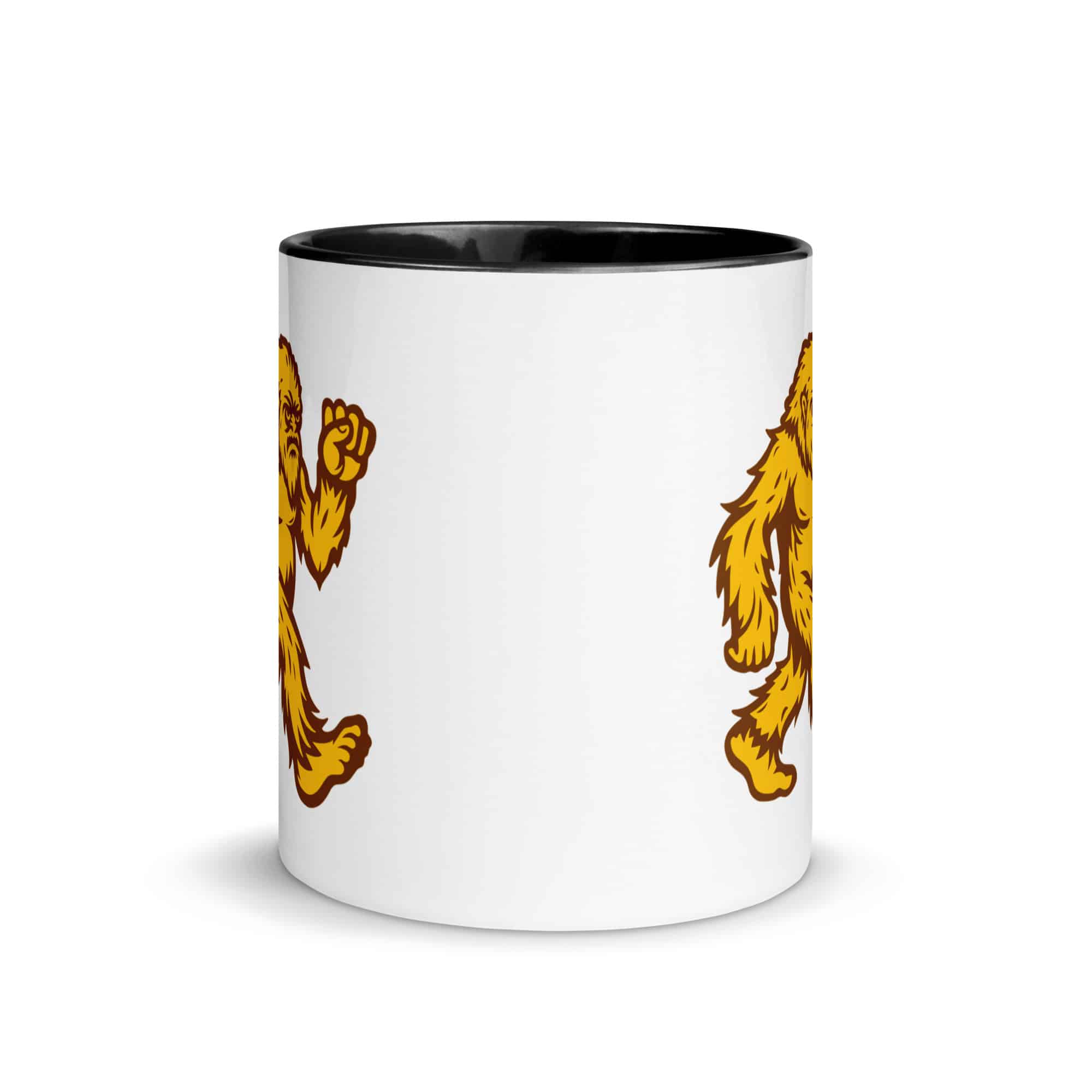 Original Gold and Brown Bigfoot by Chase Patrick Myers Color Inside Mug