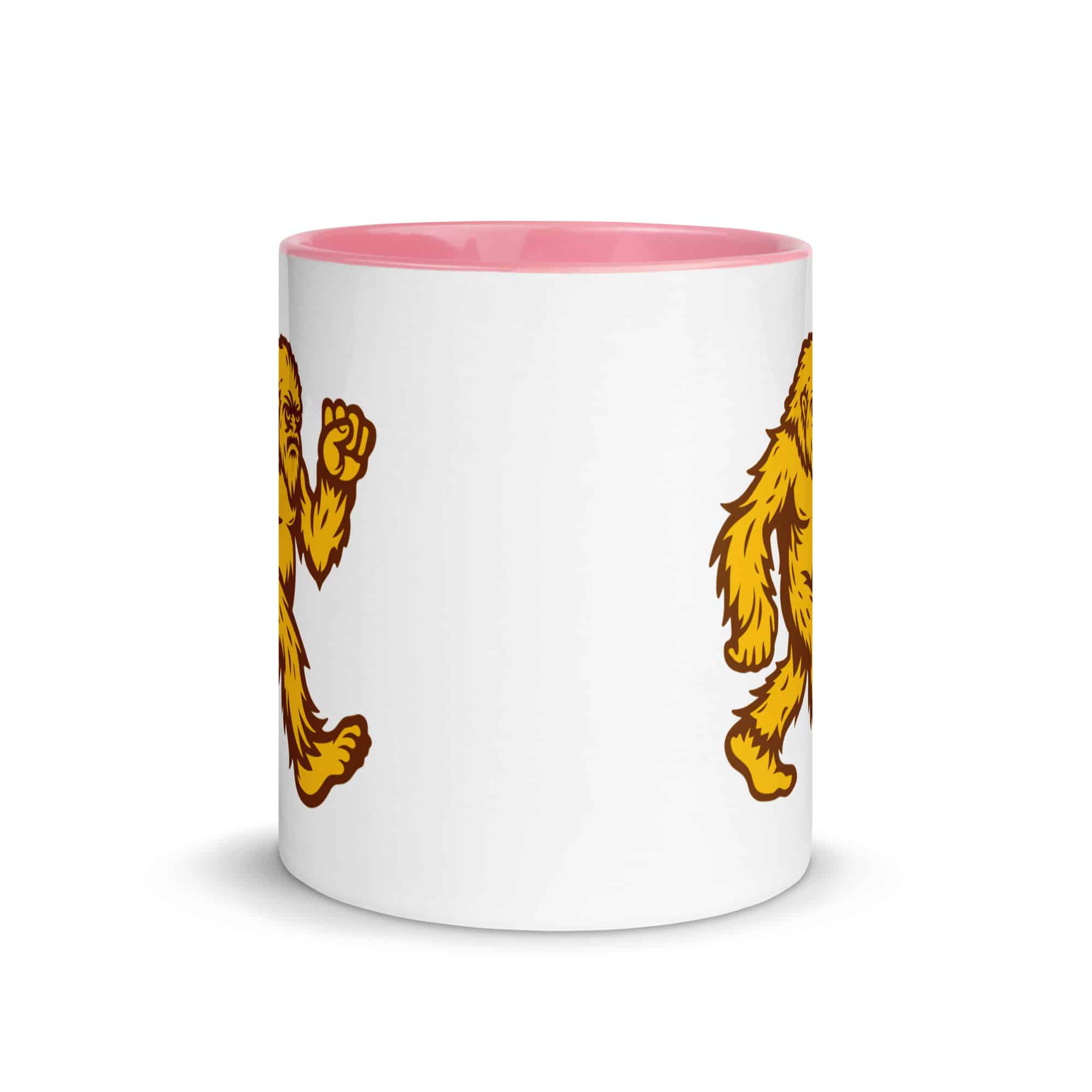 Original Gold and Brown Bigfoot by Chase Patrick Myers Color Inside Mug
