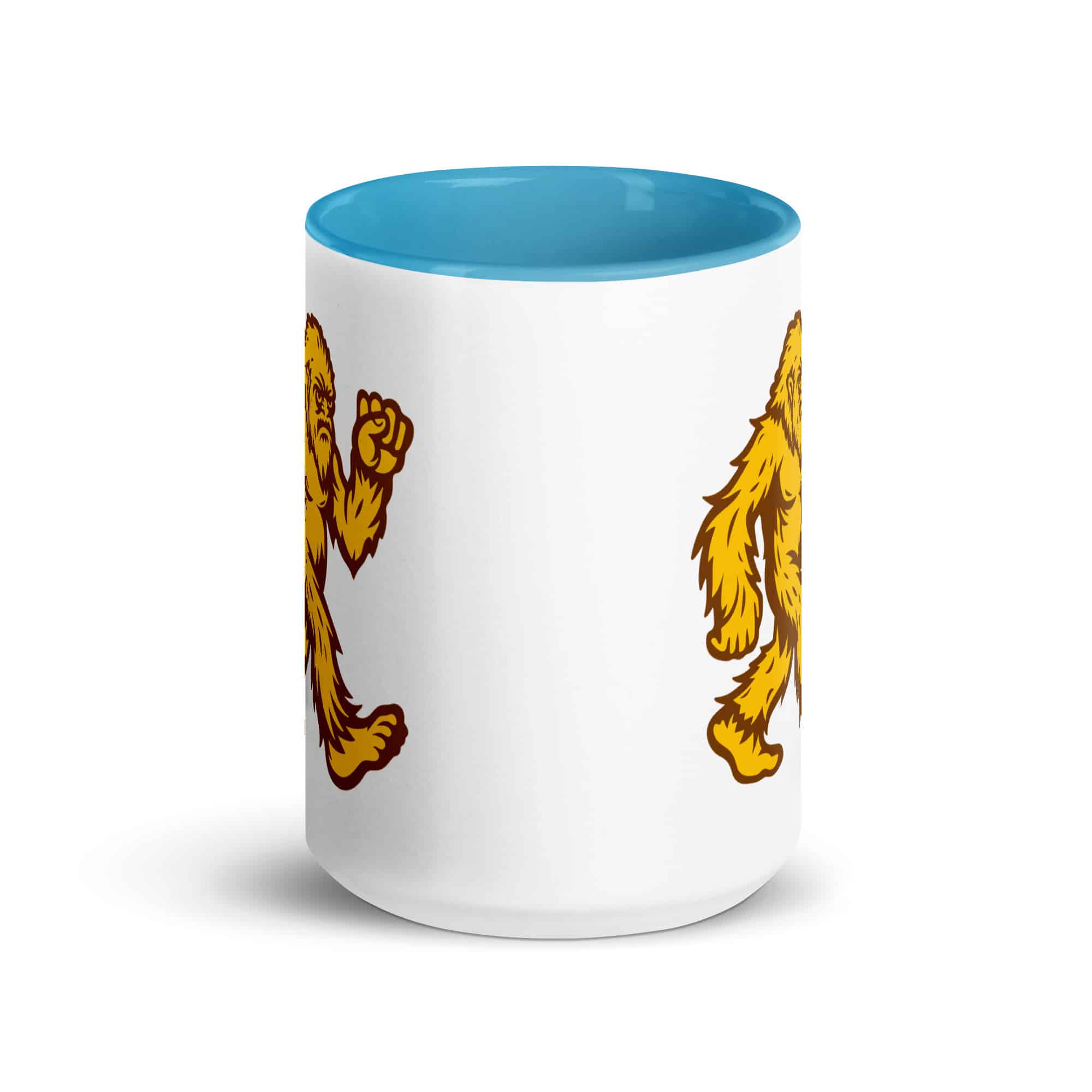 Original Gold and Brown Bigfoot by Chase Patrick Myers Color Inside Mug