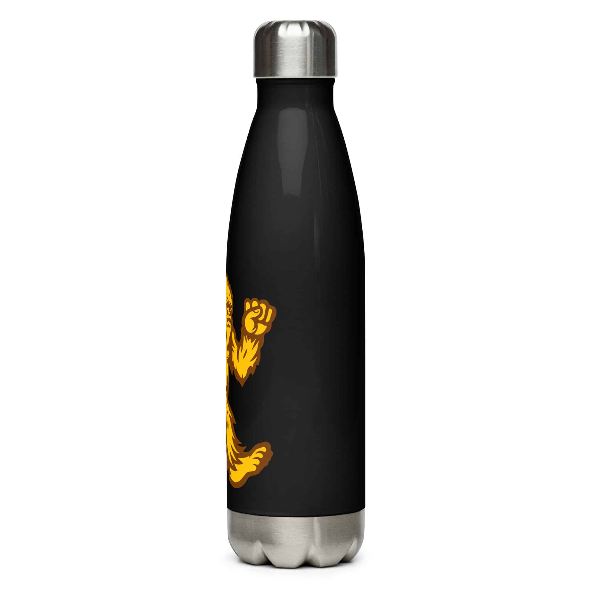 Original Gold and Brown Bigfoot by Chase Patrick Myers Water Bottle