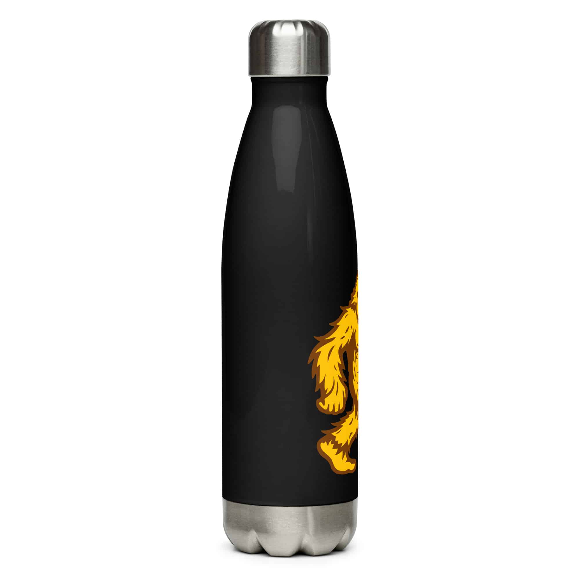 Original Gold and Brown Bigfoot by Chase Patrick Myers Water Bottle