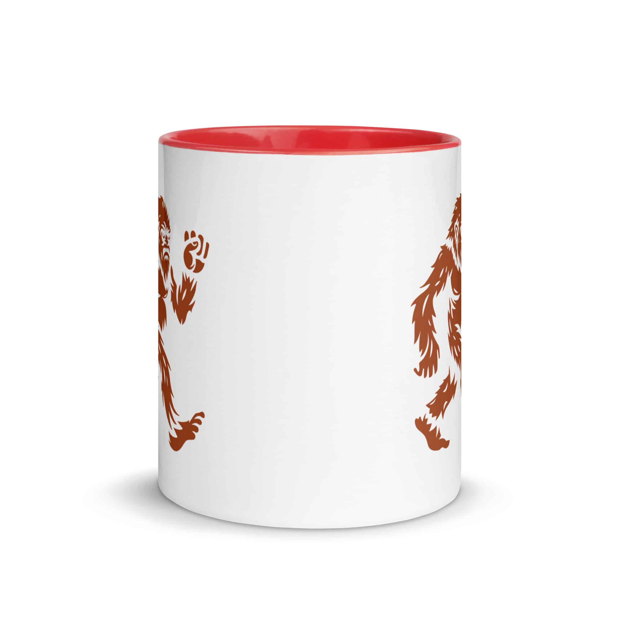 Terracotta Bigfoot by Chase Patrick Myers Color Inside Mug