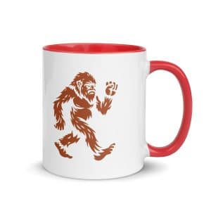 Chase Bigfoot Terracotta Color Inside Coffee Mug - 11 oz - Main