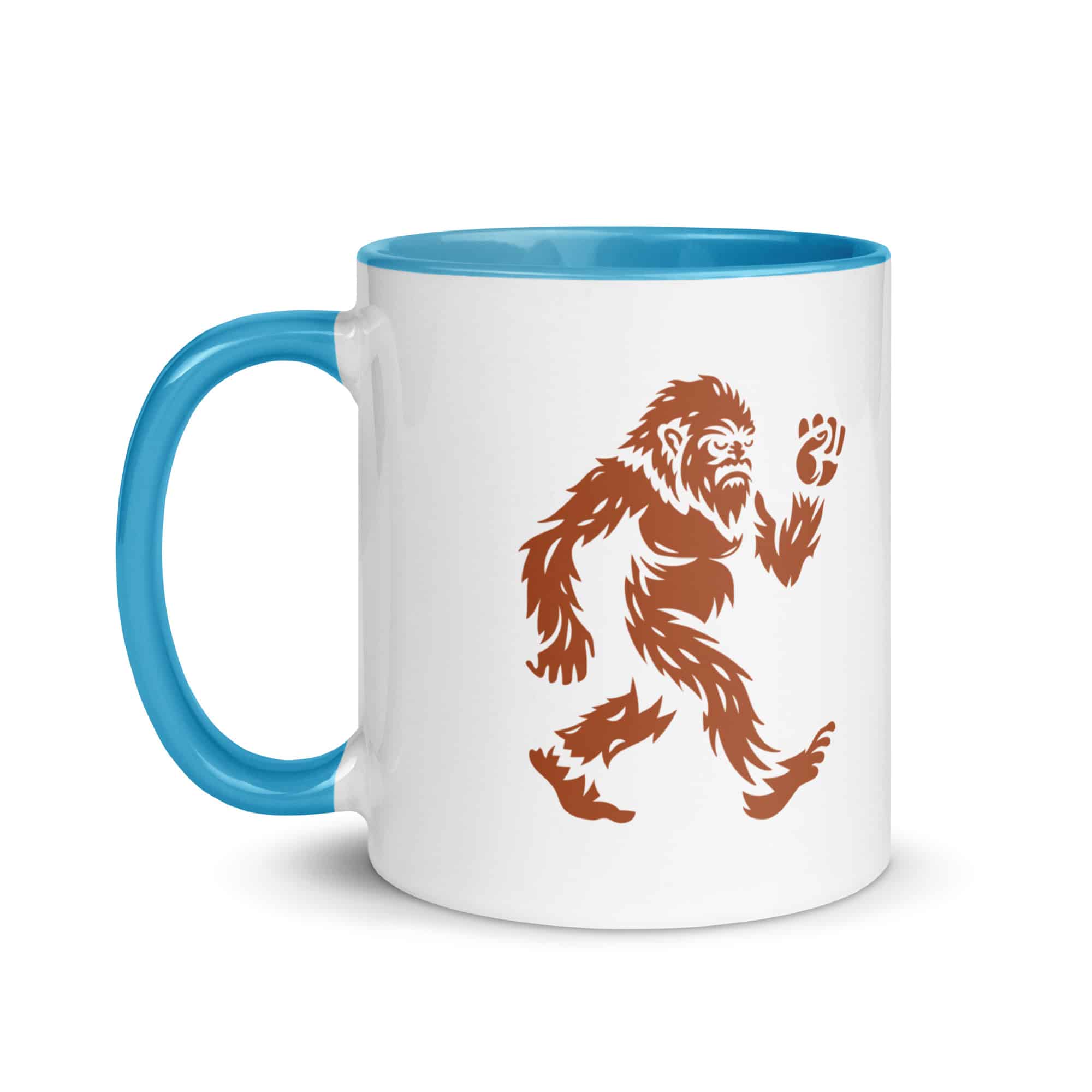 Terracotta Bigfoot by Chase Patrick Myers Color Inside Mug