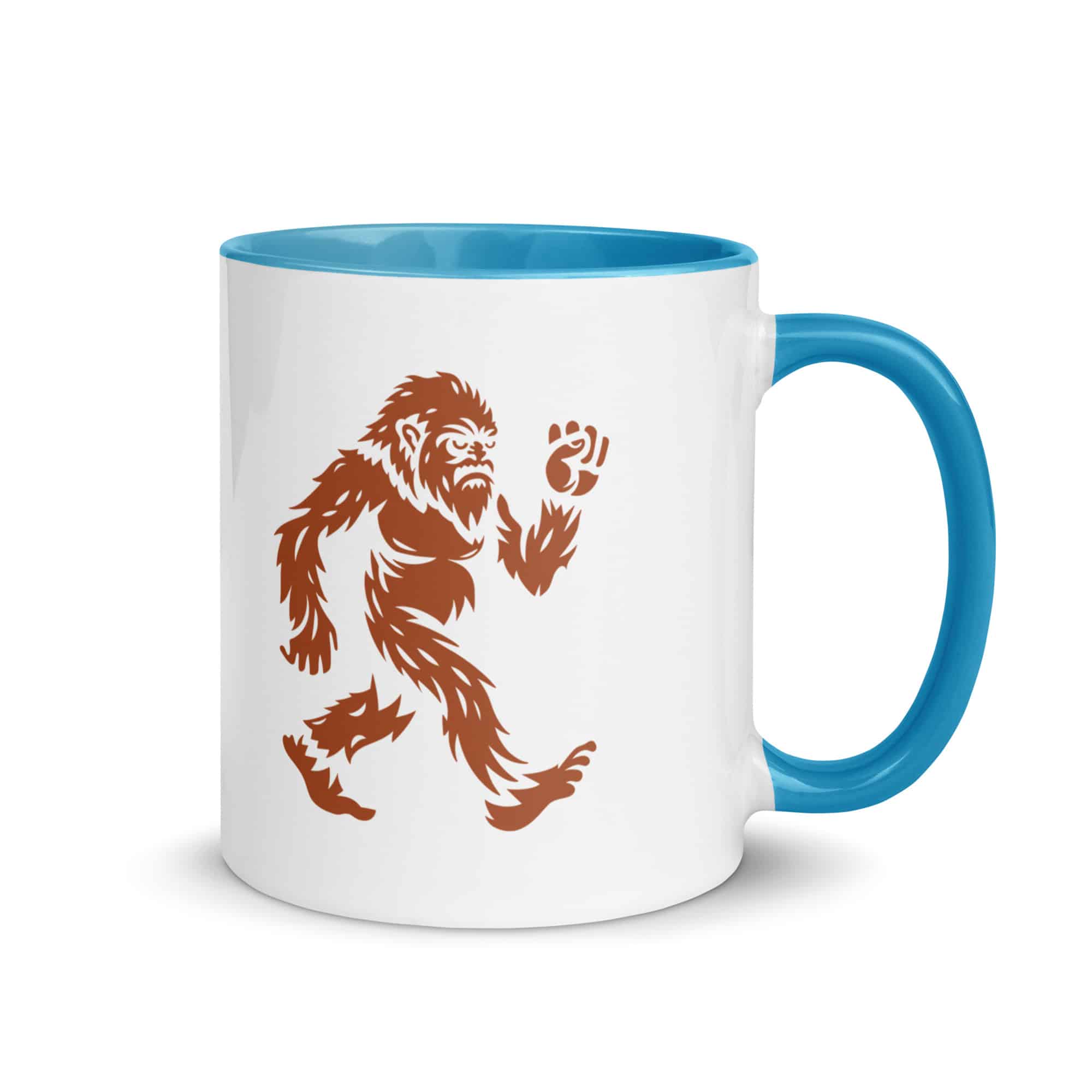 Terracotta Bigfoot by Chase Patrick Myers Color Inside Mug