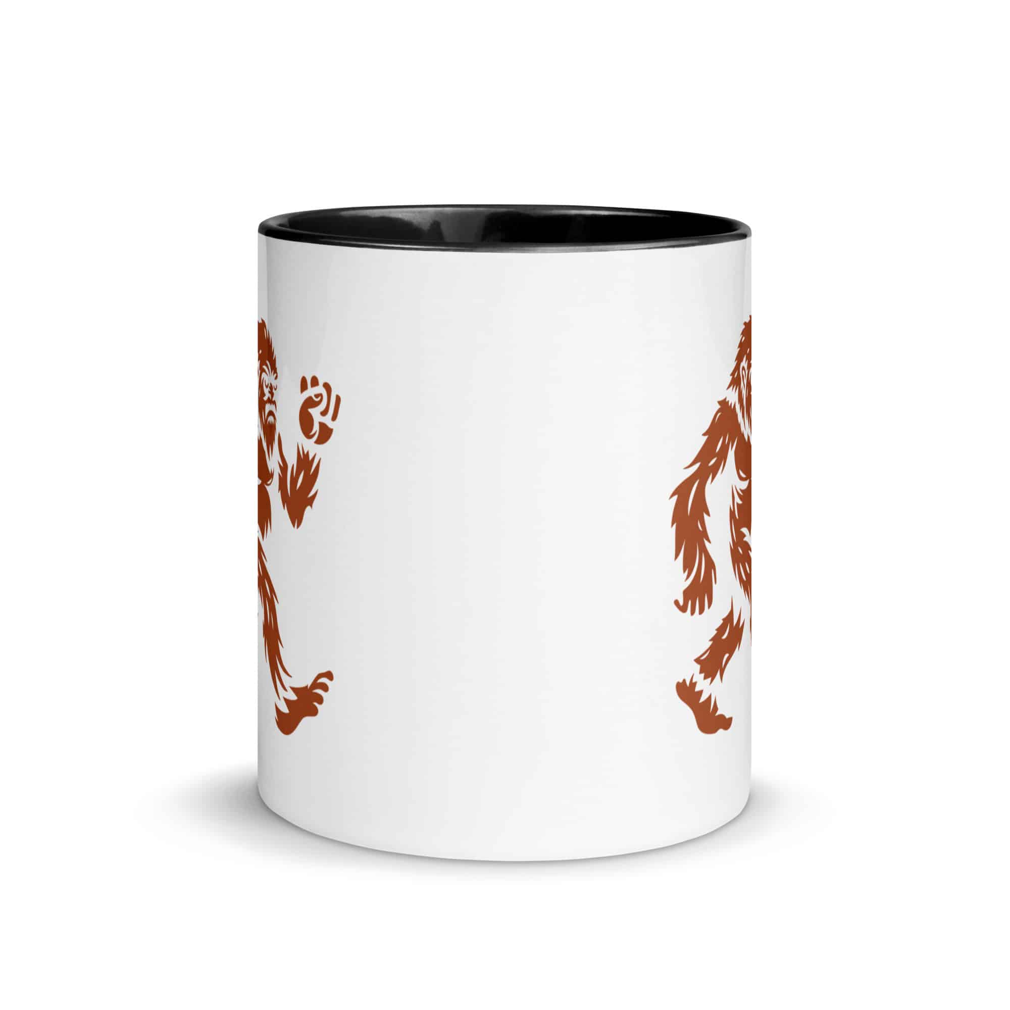 Terracotta Bigfoot by Chase Patrick Myers Color Inside Mug