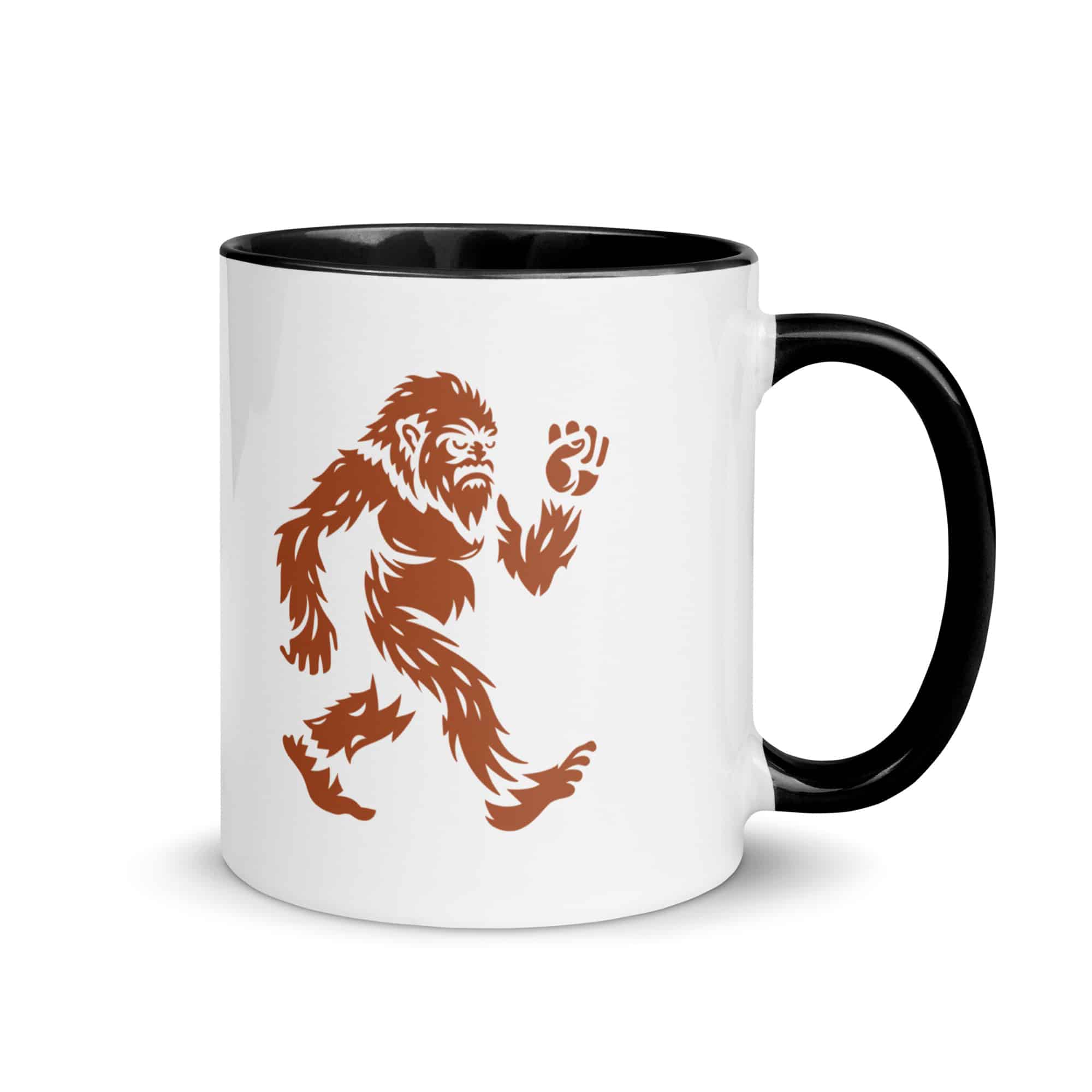 Terracotta Bigfoot by Chase Patrick Myers Color Inside Mug