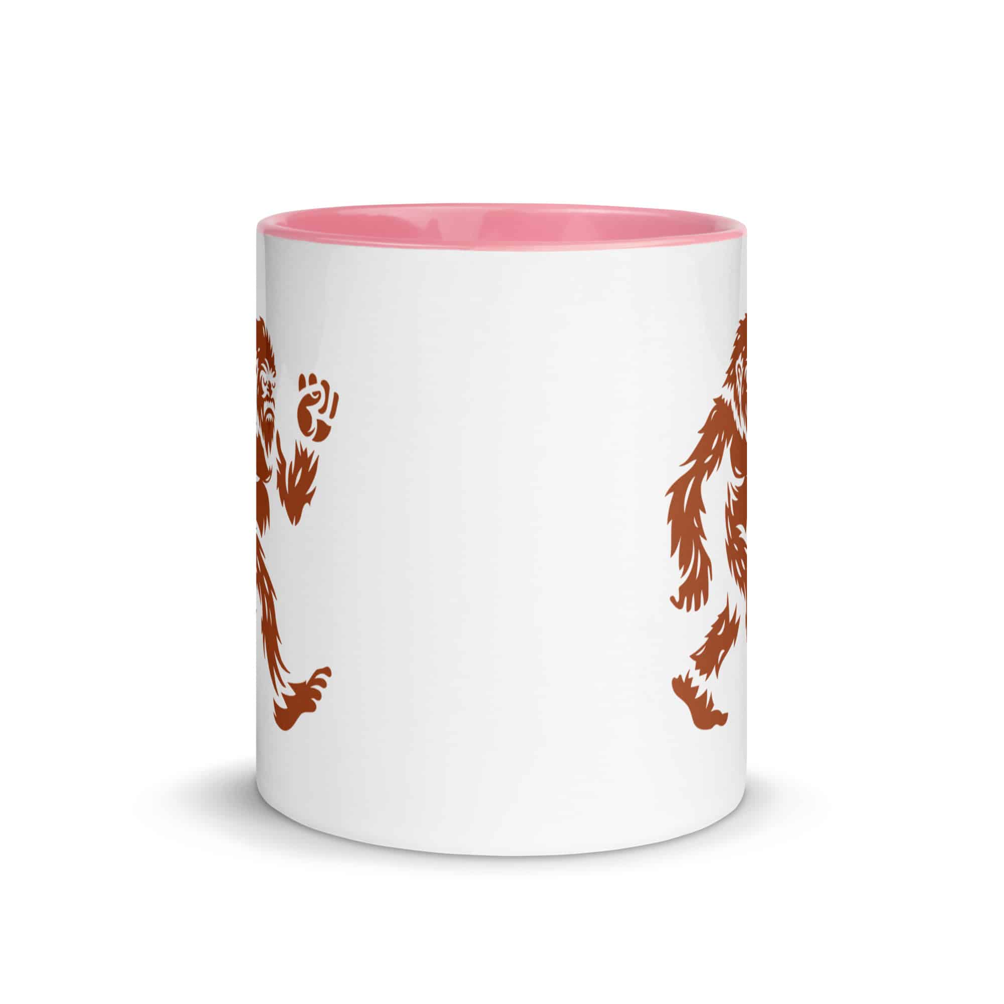Terracotta Bigfoot by Chase Patrick Myers Color Inside Mug