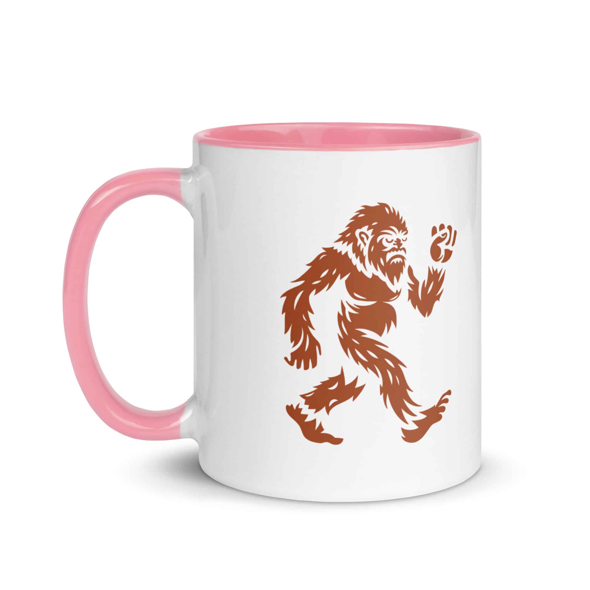 Terracotta Bigfoot by Chase Patrick Myers Color Inside Mug