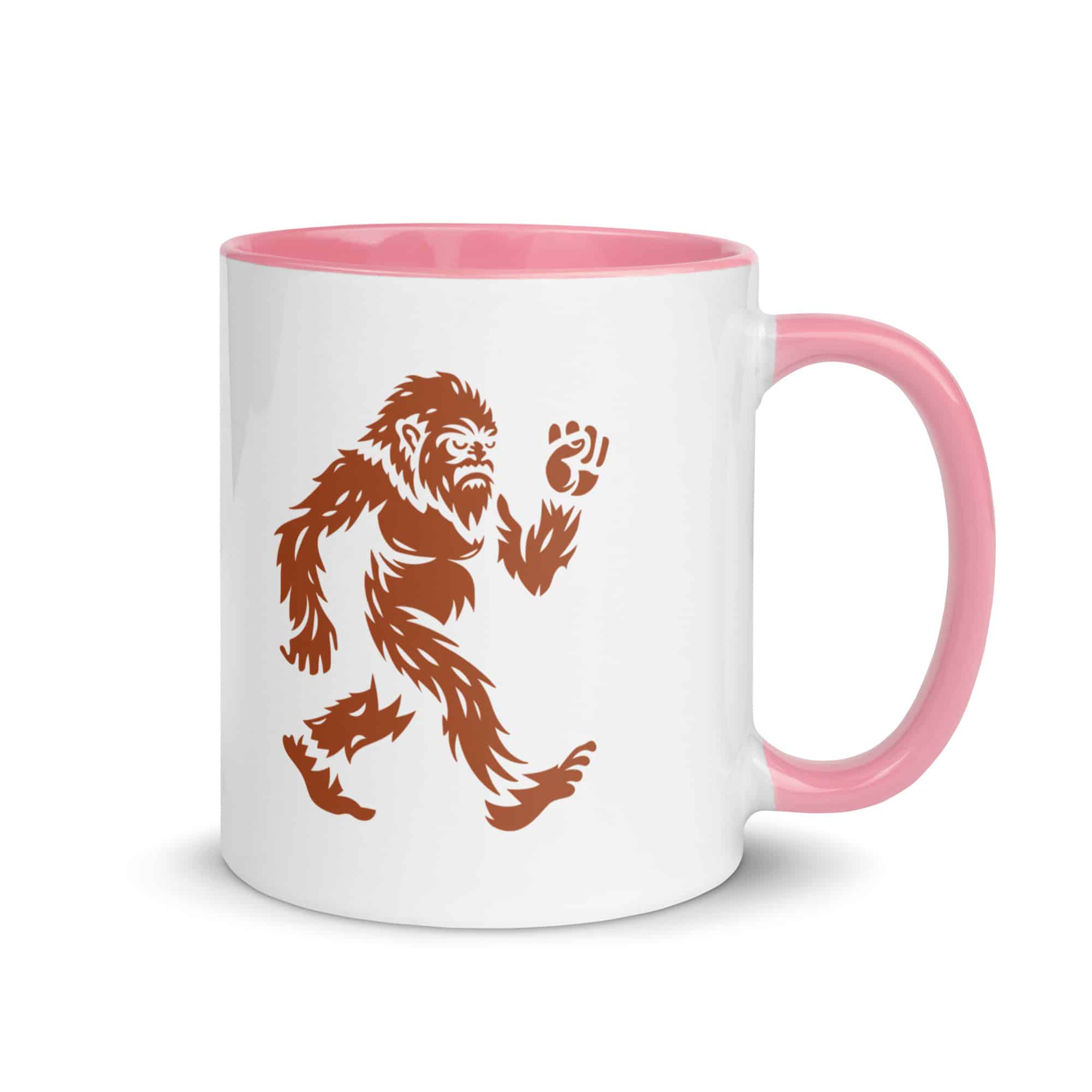 Terracotta Bigfoot by Chase Patrick Myers Color Inside Mug
