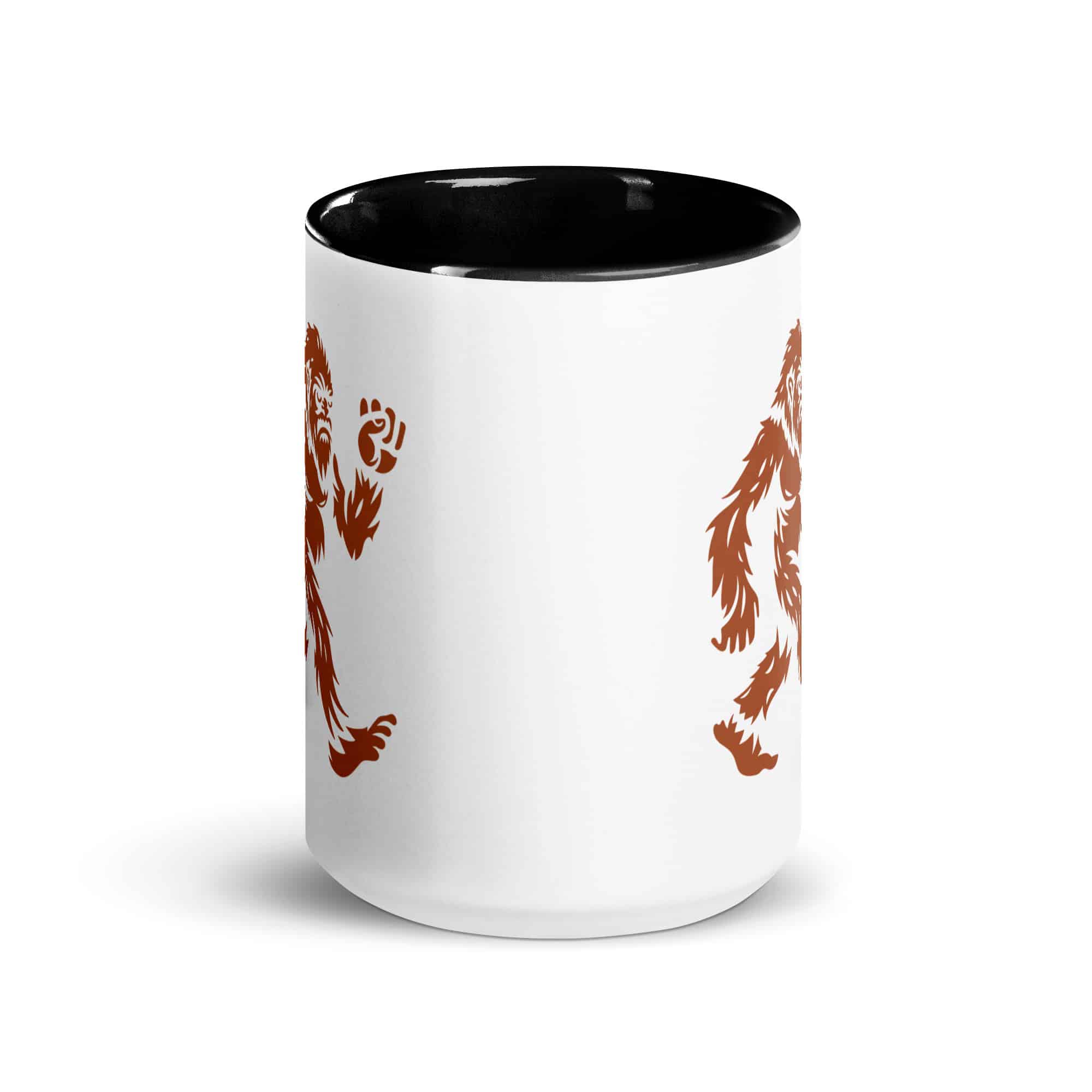 Terracotta Bigfoot by Chase Patrick Myers Color Inside Mug