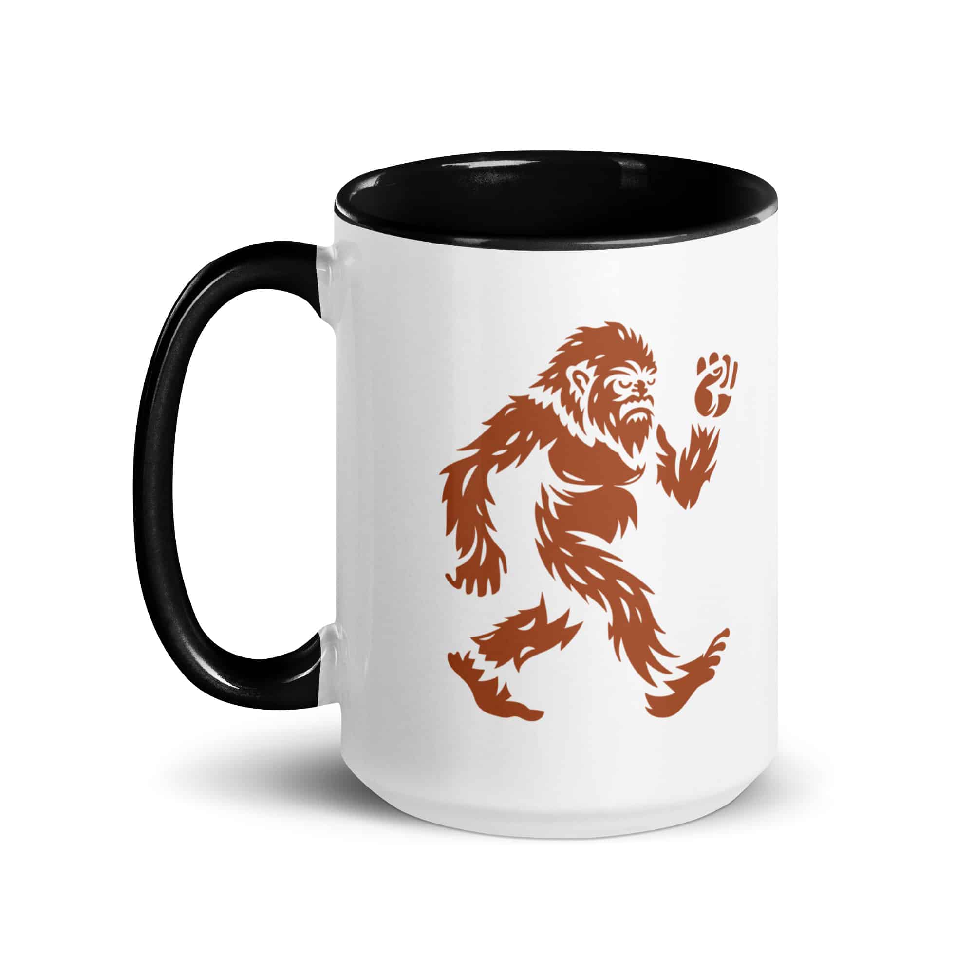 Terracotta Bigfoot by Chase Patrick Myers Color Inside Mug