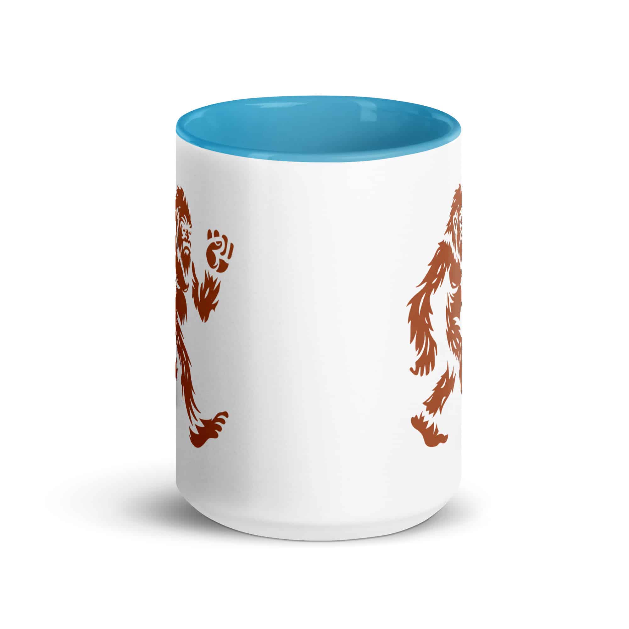 Terracotta Bigfoot by Chase Patrick Myers Color Inside Mug