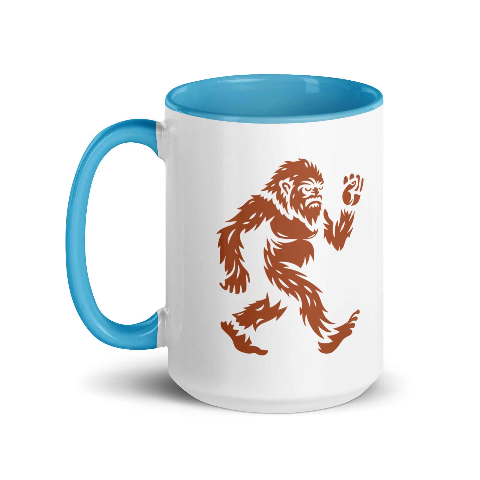 Terracotta Bigfoot by Chase Patrick Myers Color Inside Mug