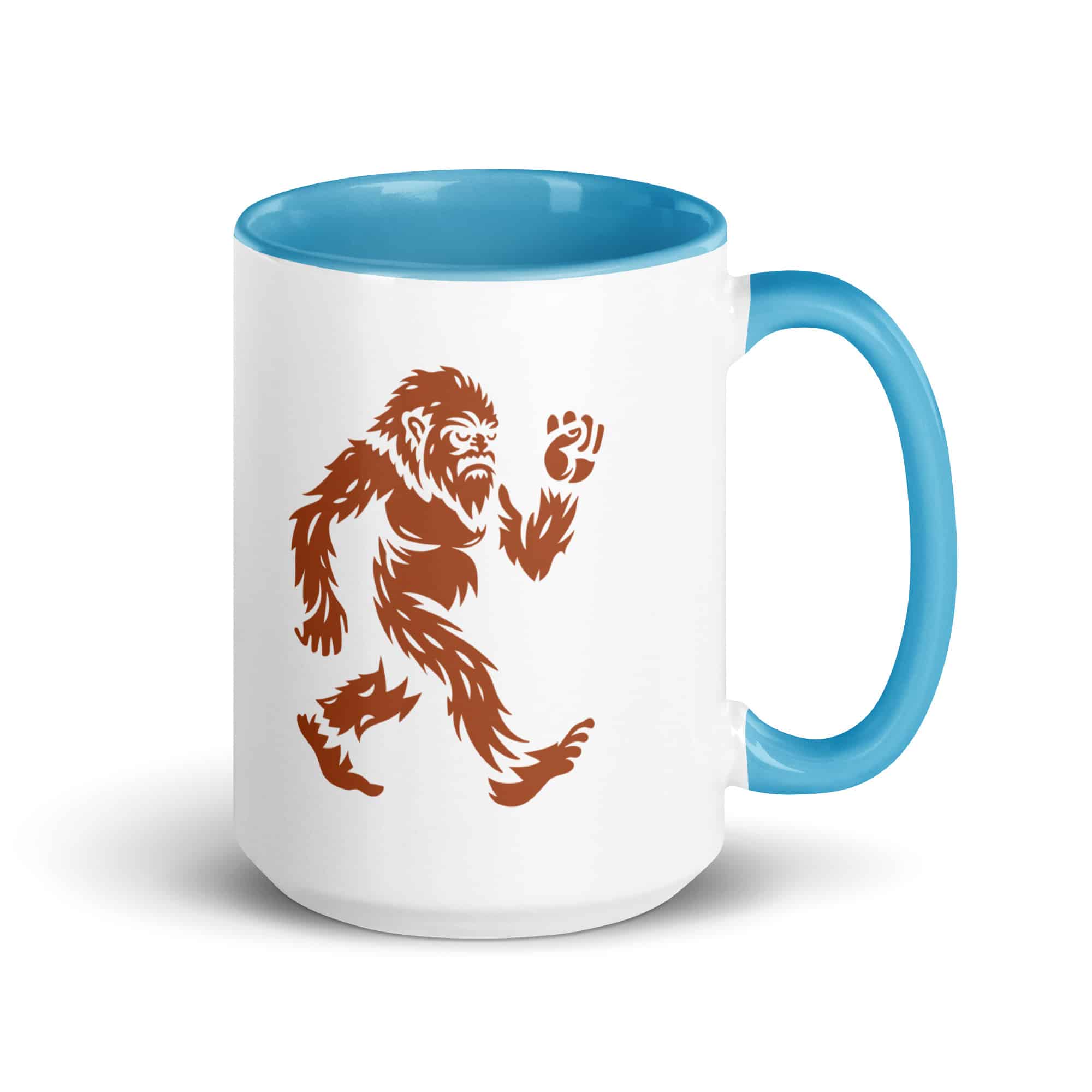 Terracotta Bigfoot by Chase Patrick Myers Color Inside Mug