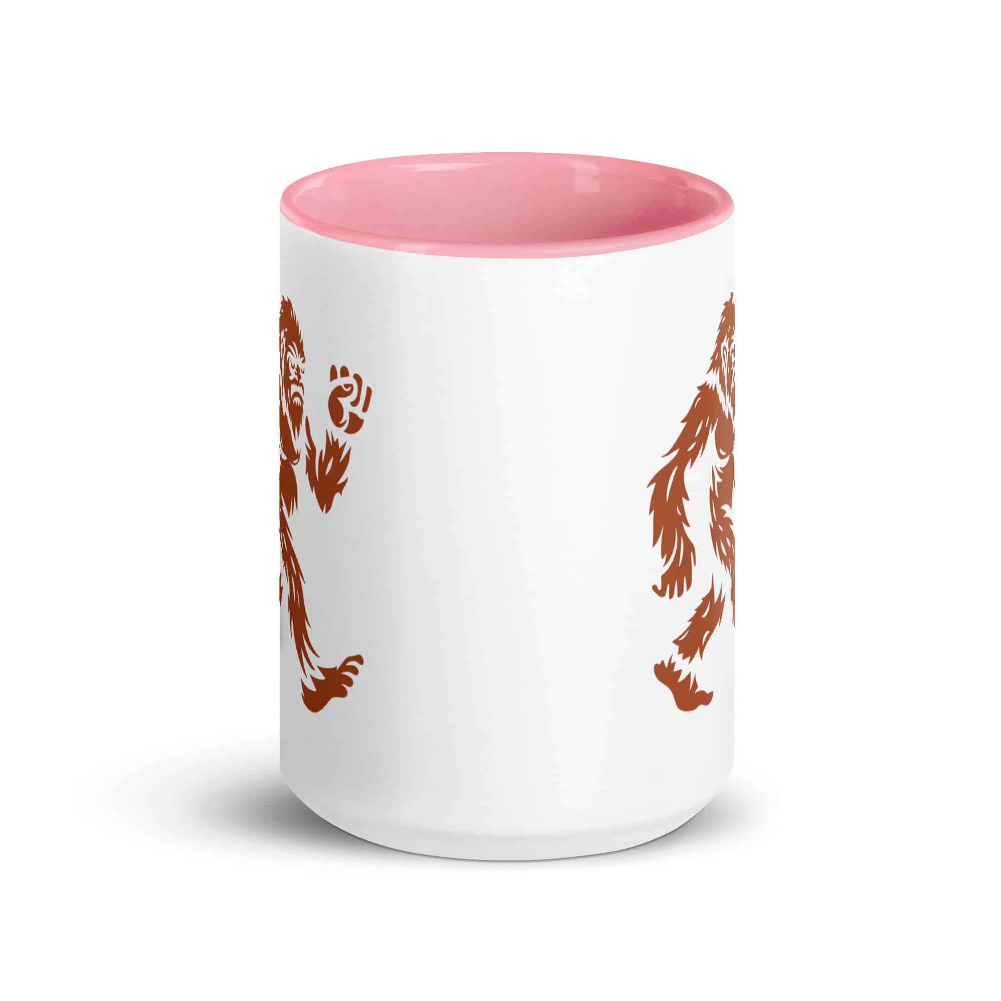 Terracotta Bigfoot by Chase Patrick Myers Color Inside Mug