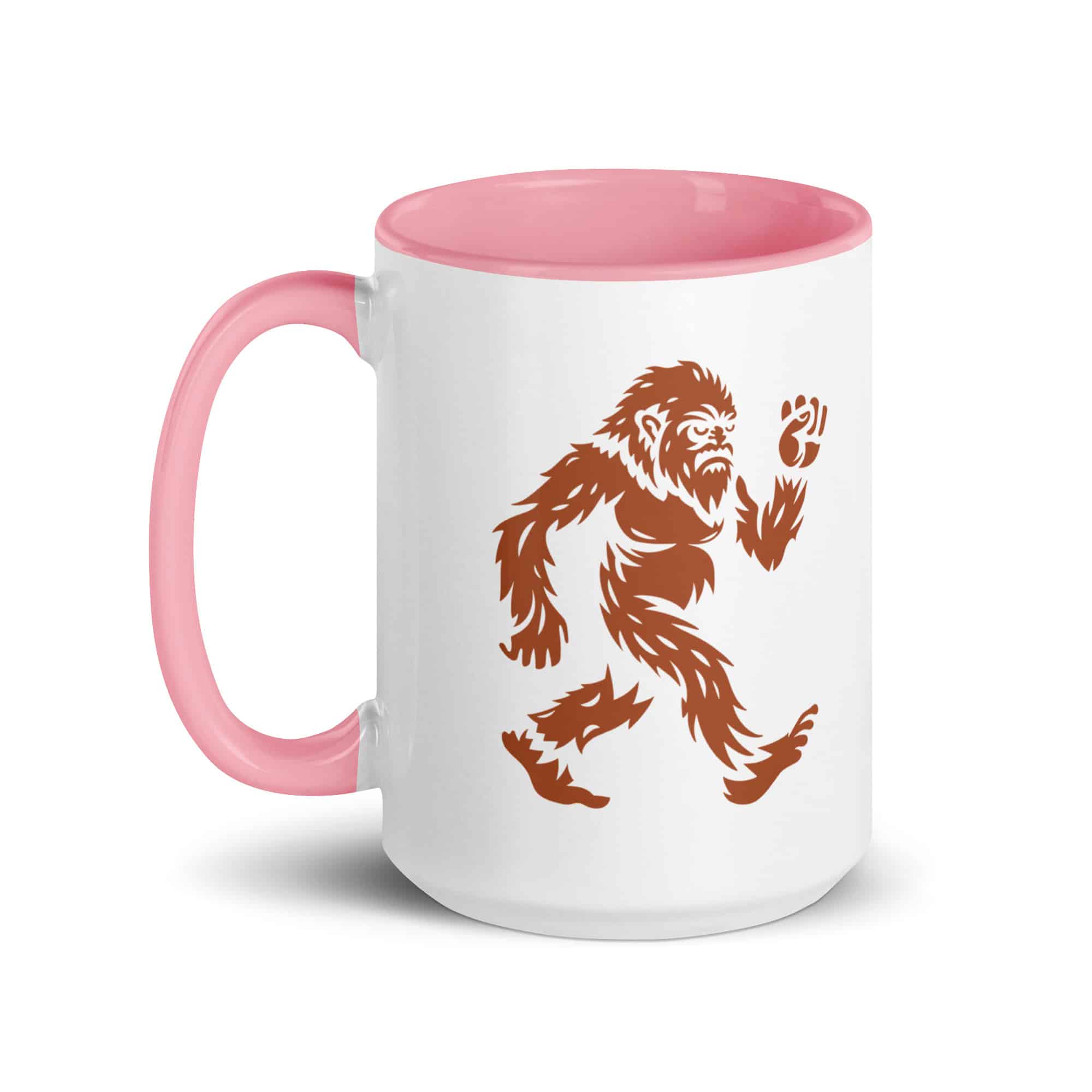 Terracotta Bigfoot by Chase Patrick Myers Color Inside Mug
