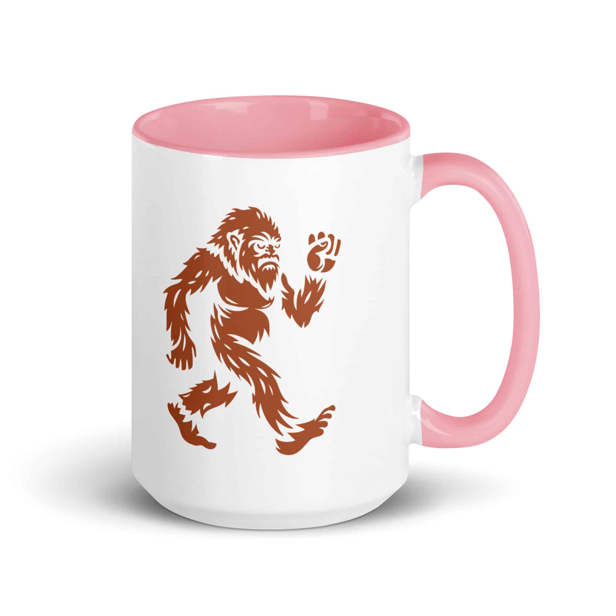 Terracotta Bigfoot by Chase Patrick Myers Color Inside Mug