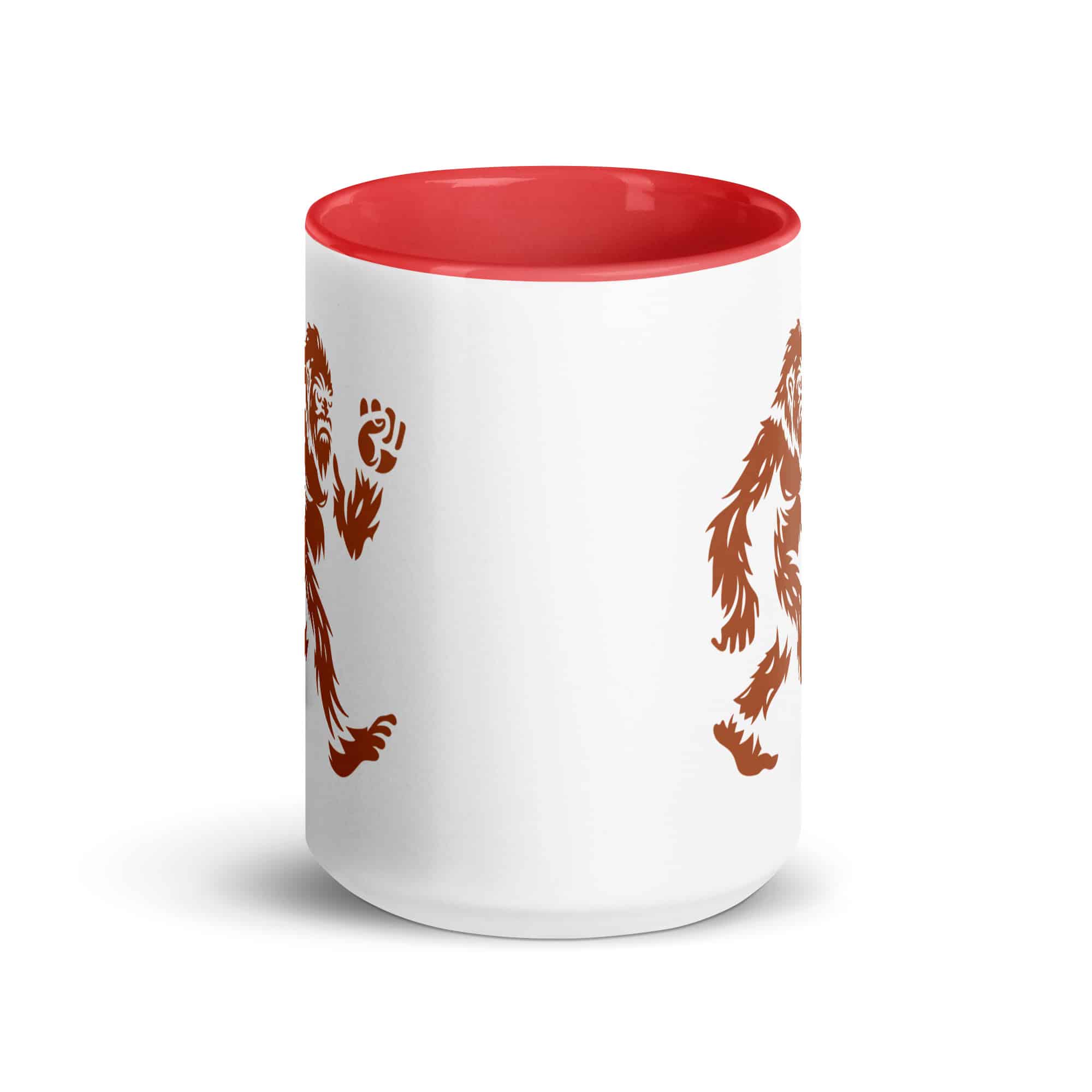 Terracotta Bigfoot by Chase Patrick Myers Color Inside Mug
