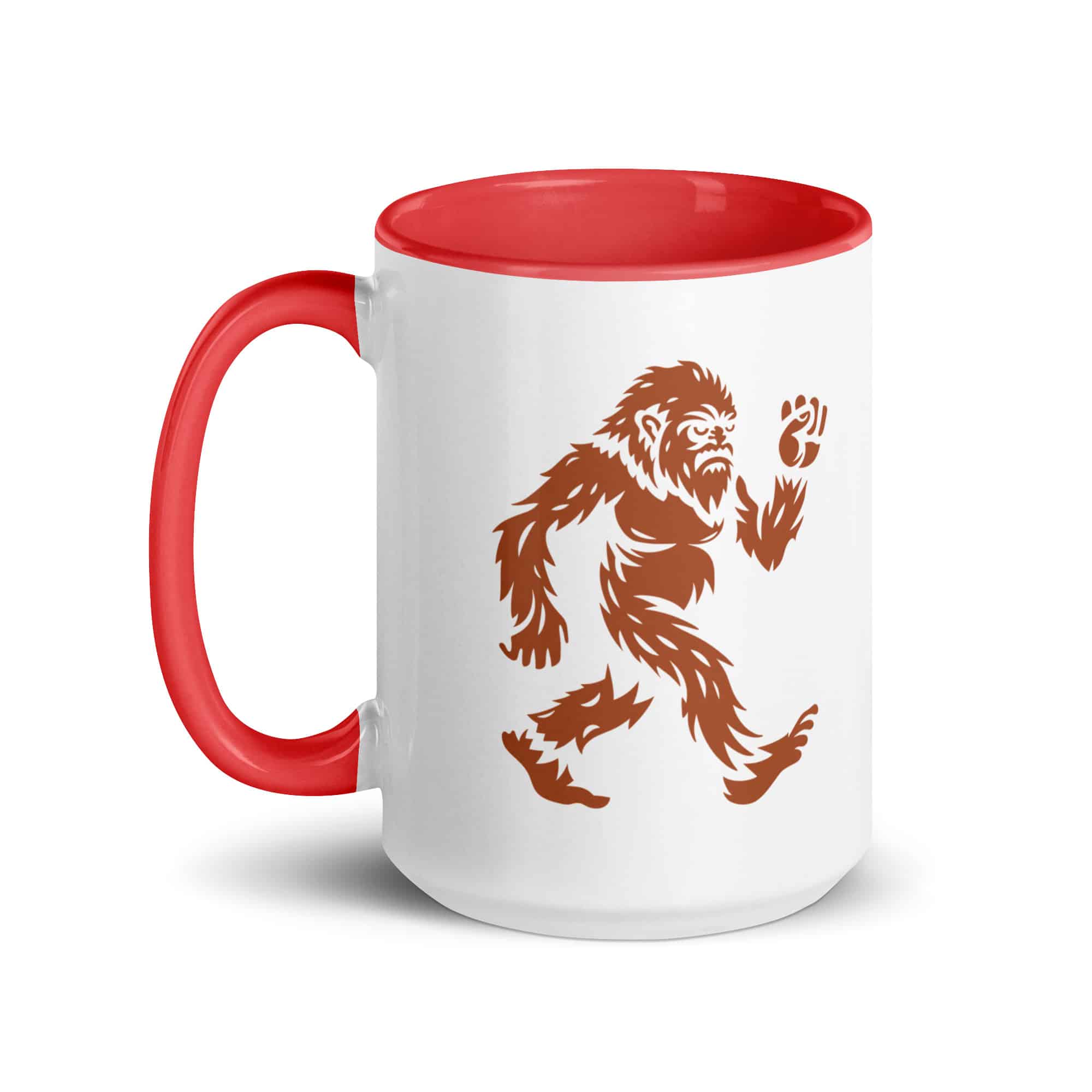 Terracotta Bigfoot by Chase Patrick Myers Color Inside Mug