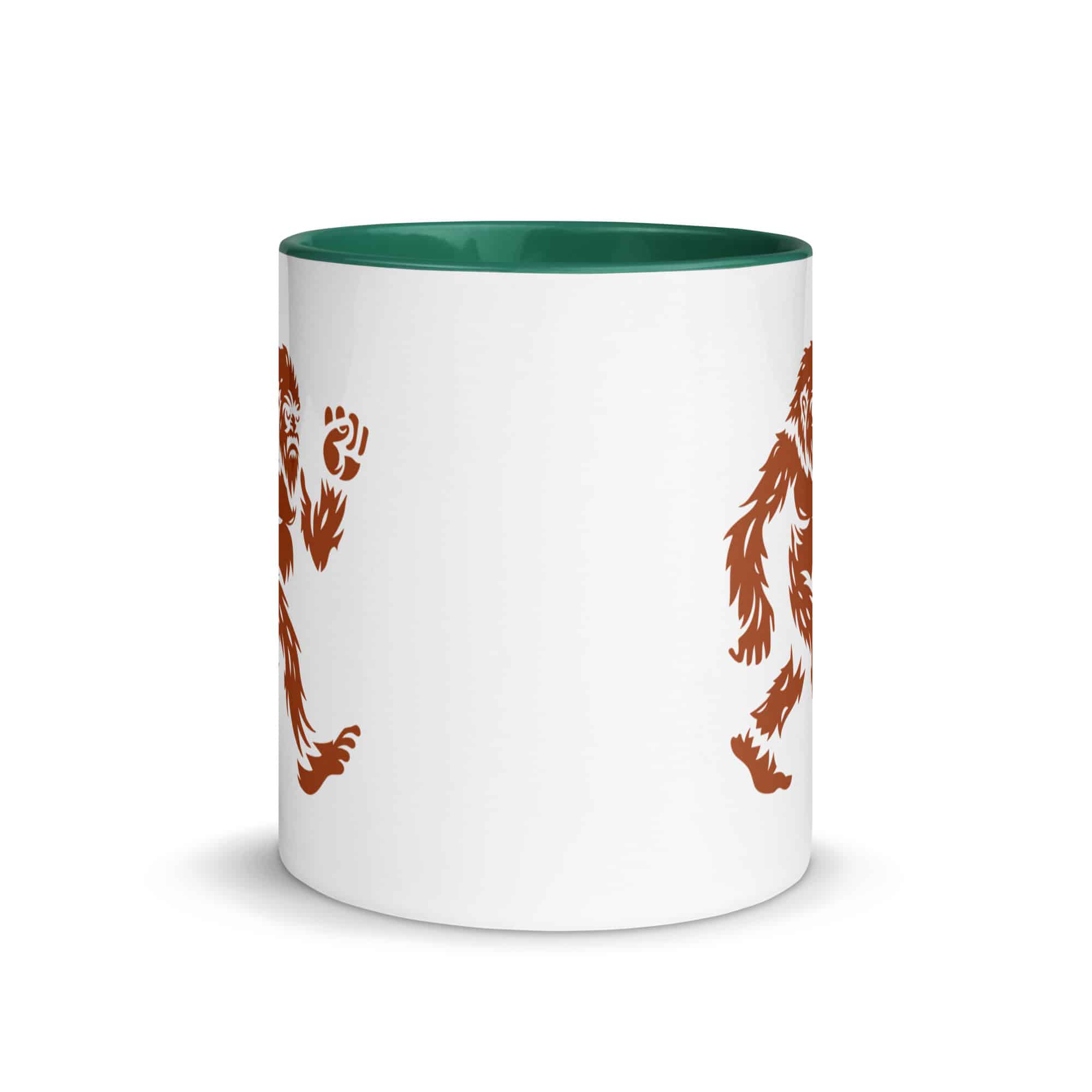 Terracotta Bigfoot by Chase Patrick Myers Color Inside Mug