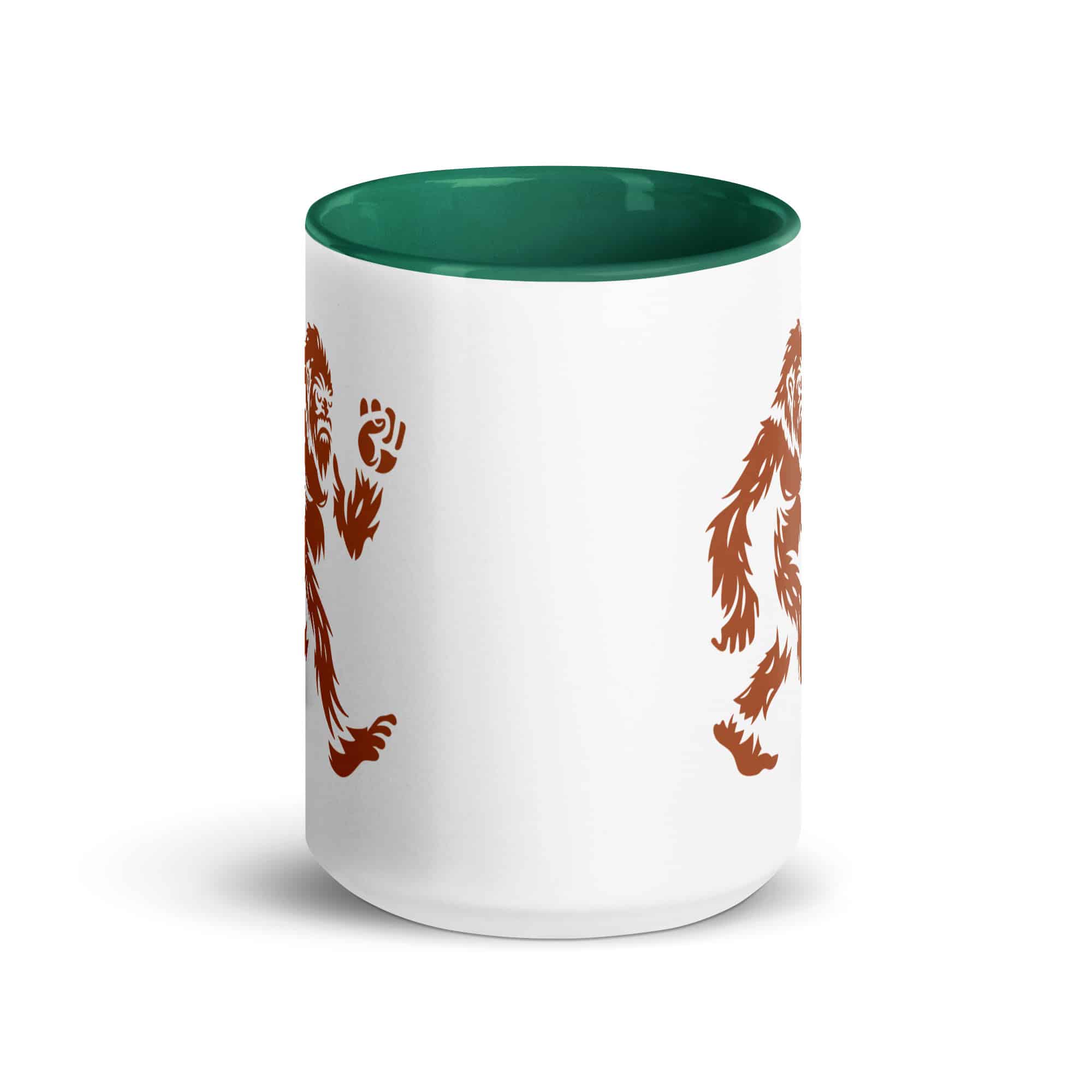 Terracotta Bigfoot by Chase Patrick Myers Color Inside Mug