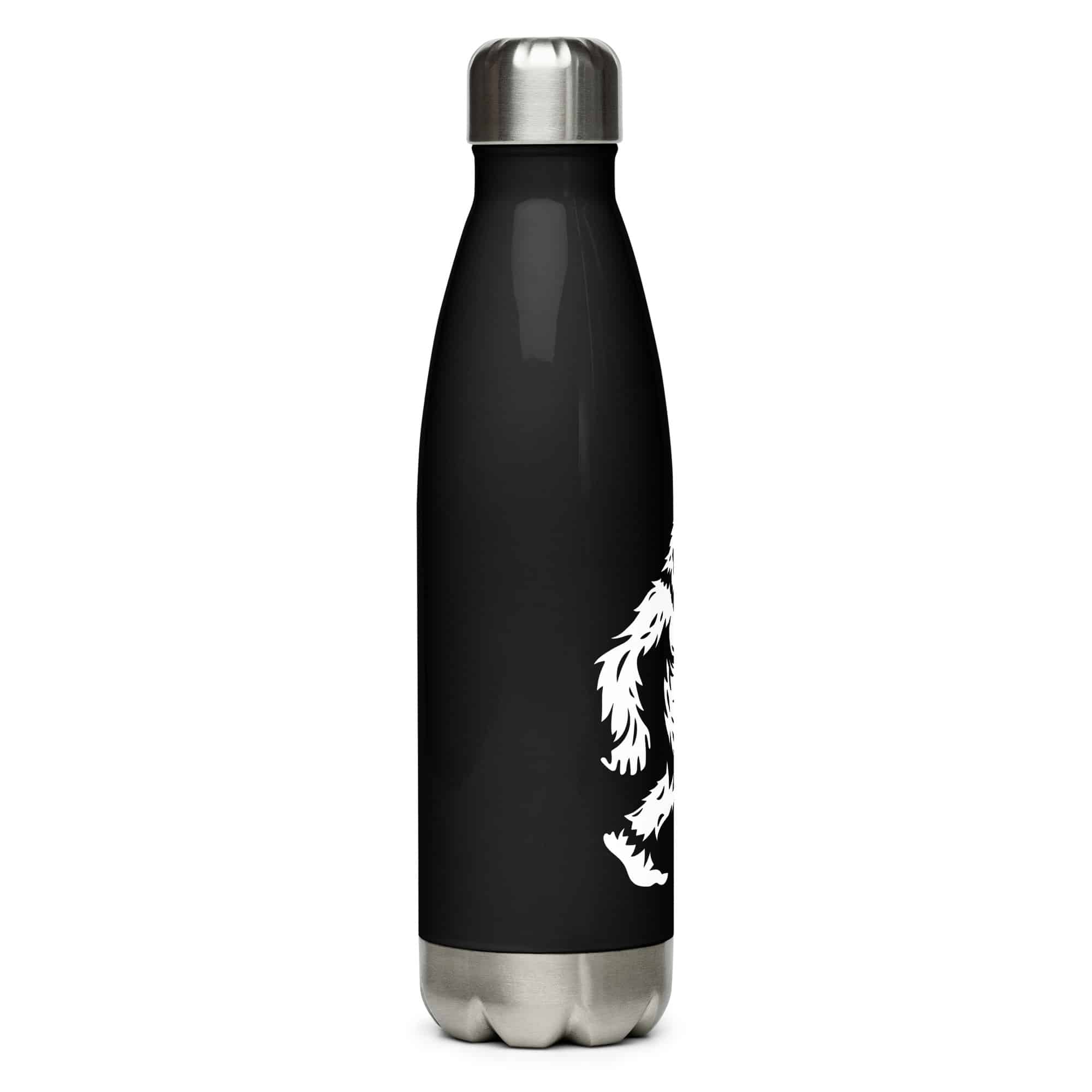 White Bigfoot by Chase Patrick Myers Water Bottle