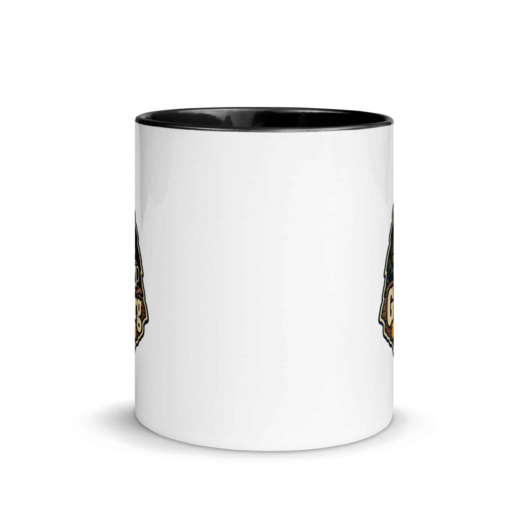 Gatlinburg and the Smokies Color Inside Coffee Mug: Gatlinburg Is My Kind of Altitude, Scenic Shield Badge