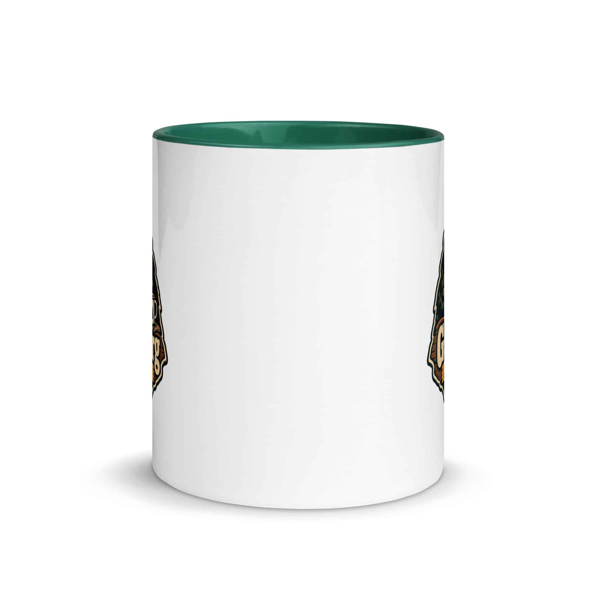 Gatlinburg and the Smokies Color Inside Coffee Mug: Gatlinburg Is My Kind of Altitude, Scenic Shield Badge