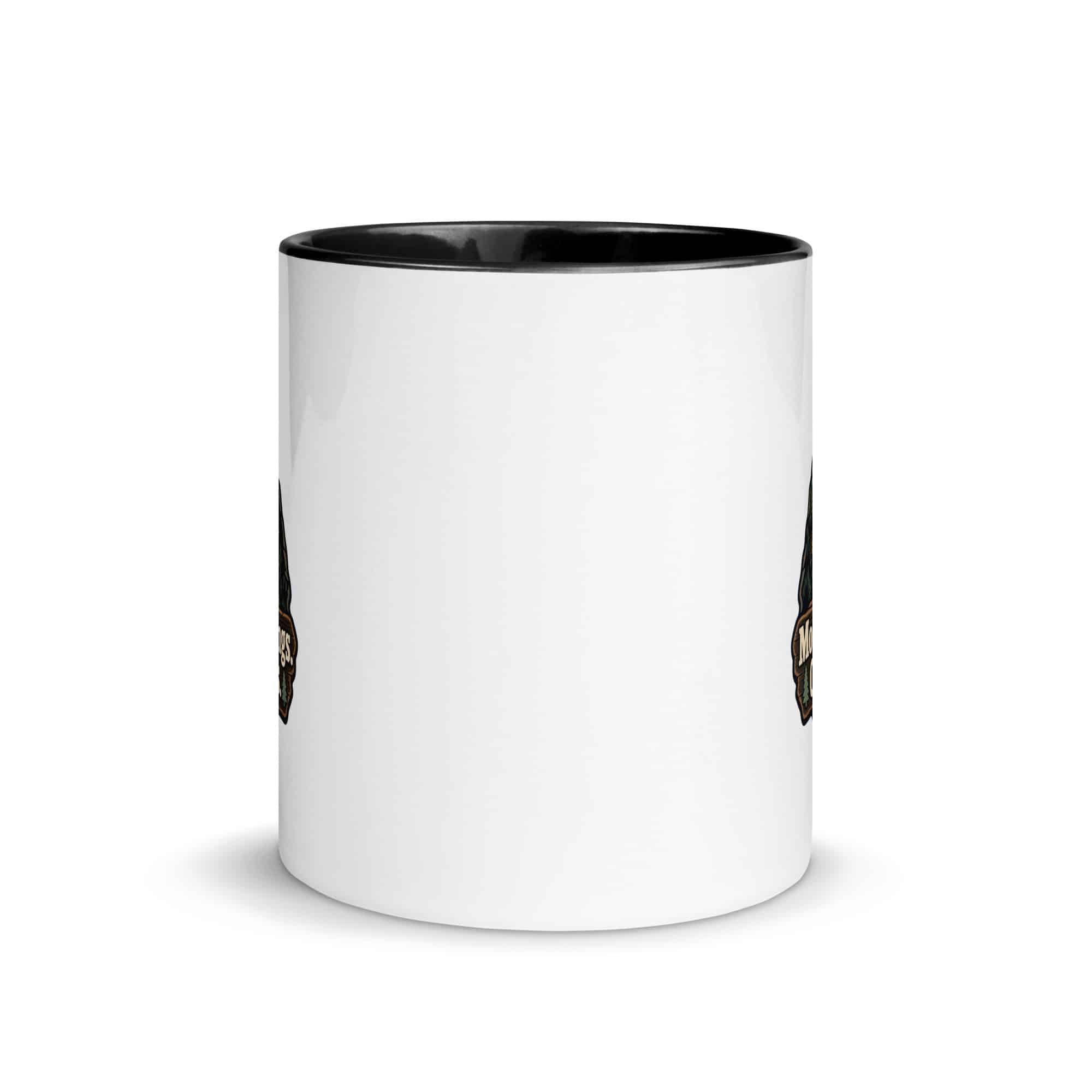 Gatlinburg and the Smokies Color Inside Coffee Mug: Mountain Mornings. Cabin Evenings, Scenic Shield Badge