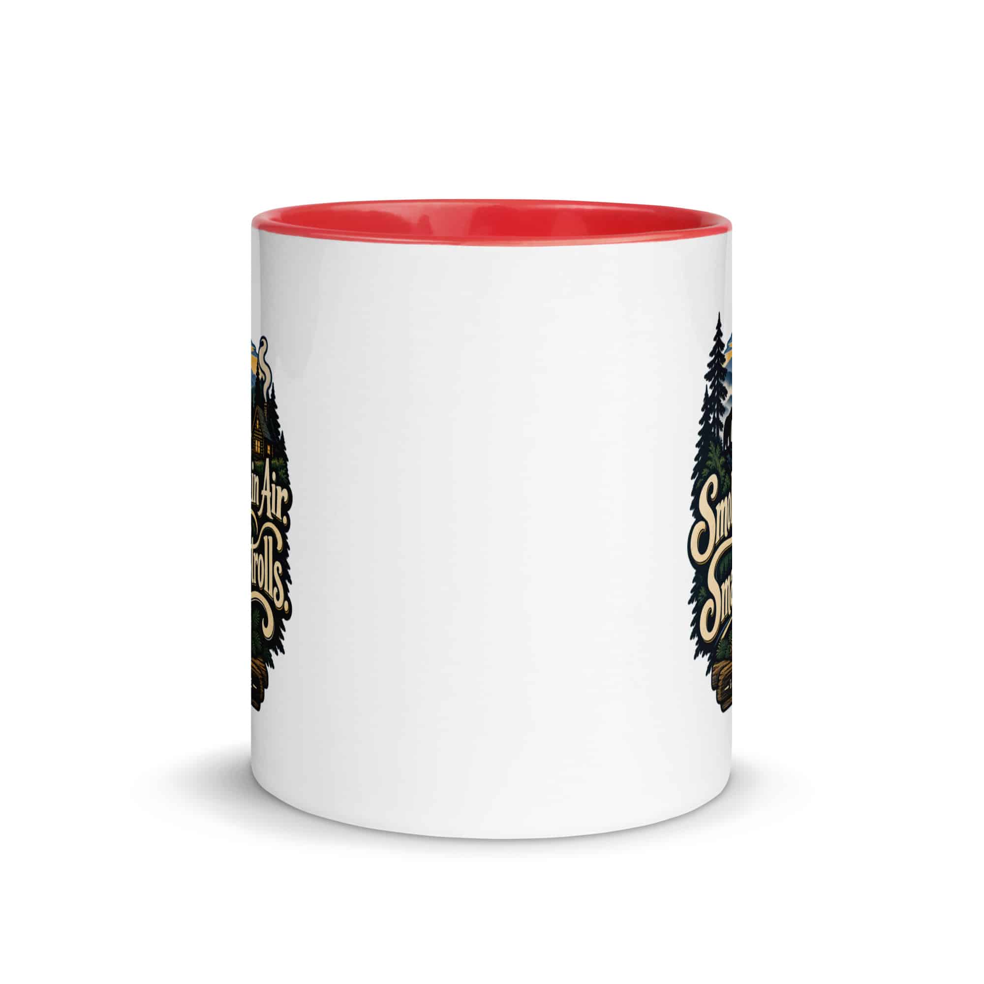 Gatlinburg and the Smokies Color Inside Coffee Mug: Smoky Mountain Air. Small-Town Strolls, Woodland Scenic Lettering