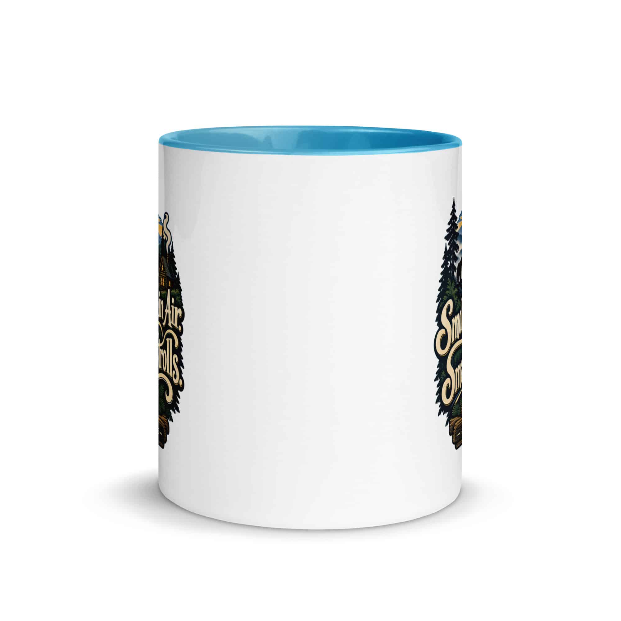 Gatlinburg and the Smokies Color Inside Coffee Mug: Smoky Mountain Air. Small-Town Strolls, Woodland Scenic Lettering