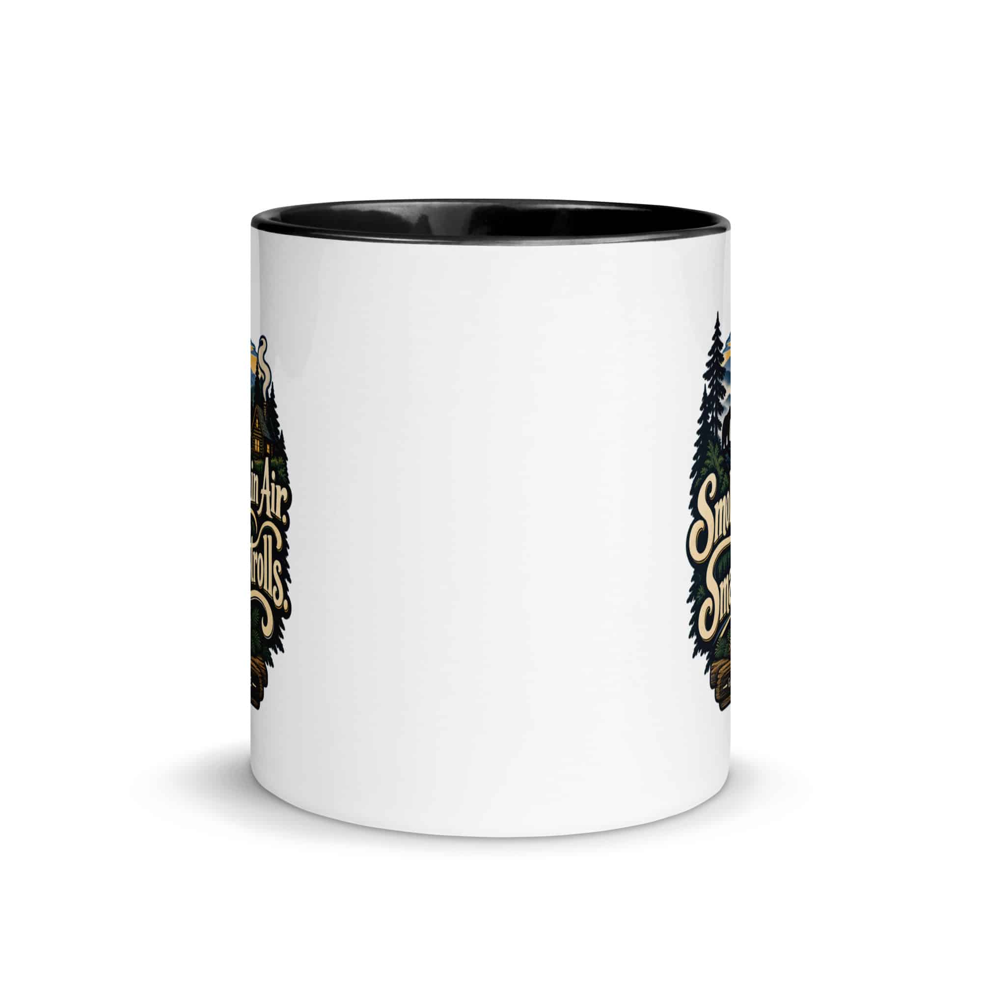 Gatlinburg and the Smokies Color Inside Coffee Mug: Smoky Mountain Air. Small-Town Strolls, Woodland Scenic Lettering