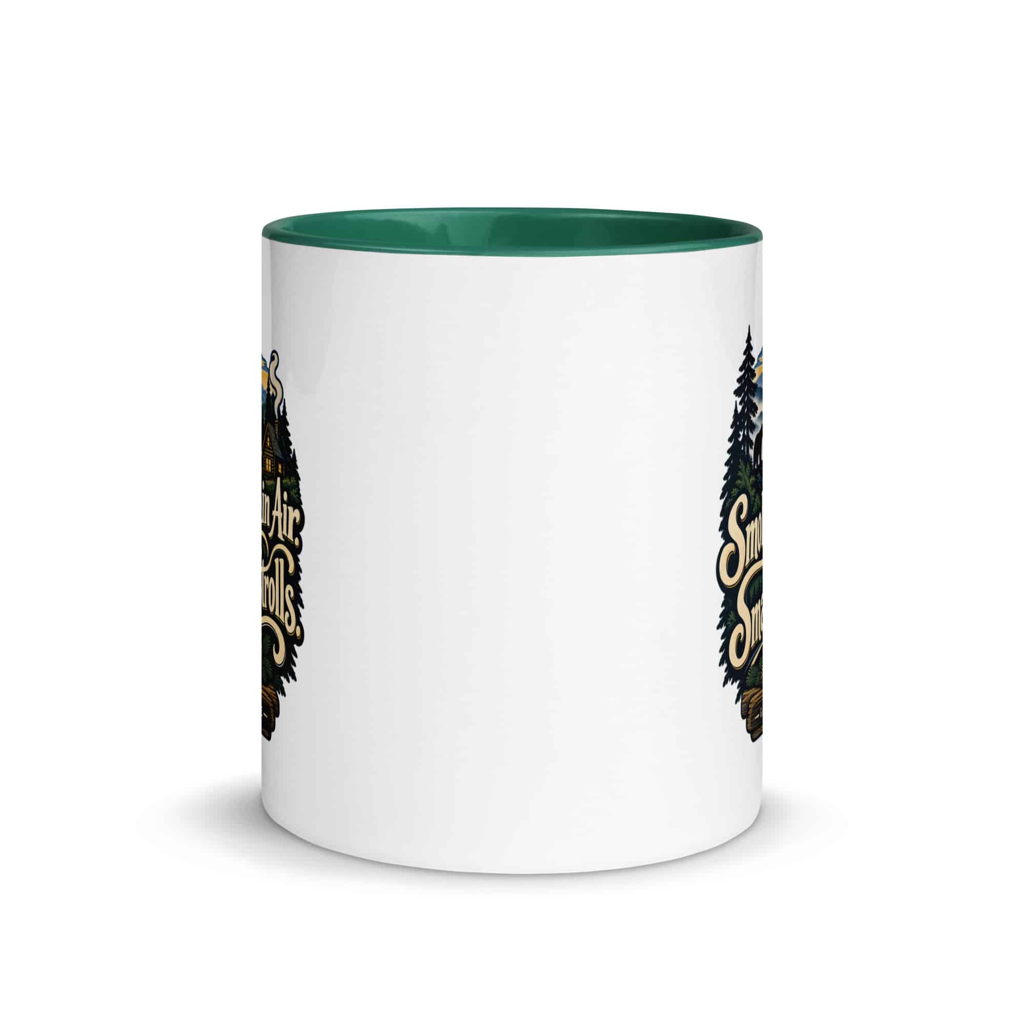 Gatlinburg and the Smokies Color Inside Coffee Mug: Smoky Mountain Air. Small-Town Strolls, Woodland Scenic Lettering