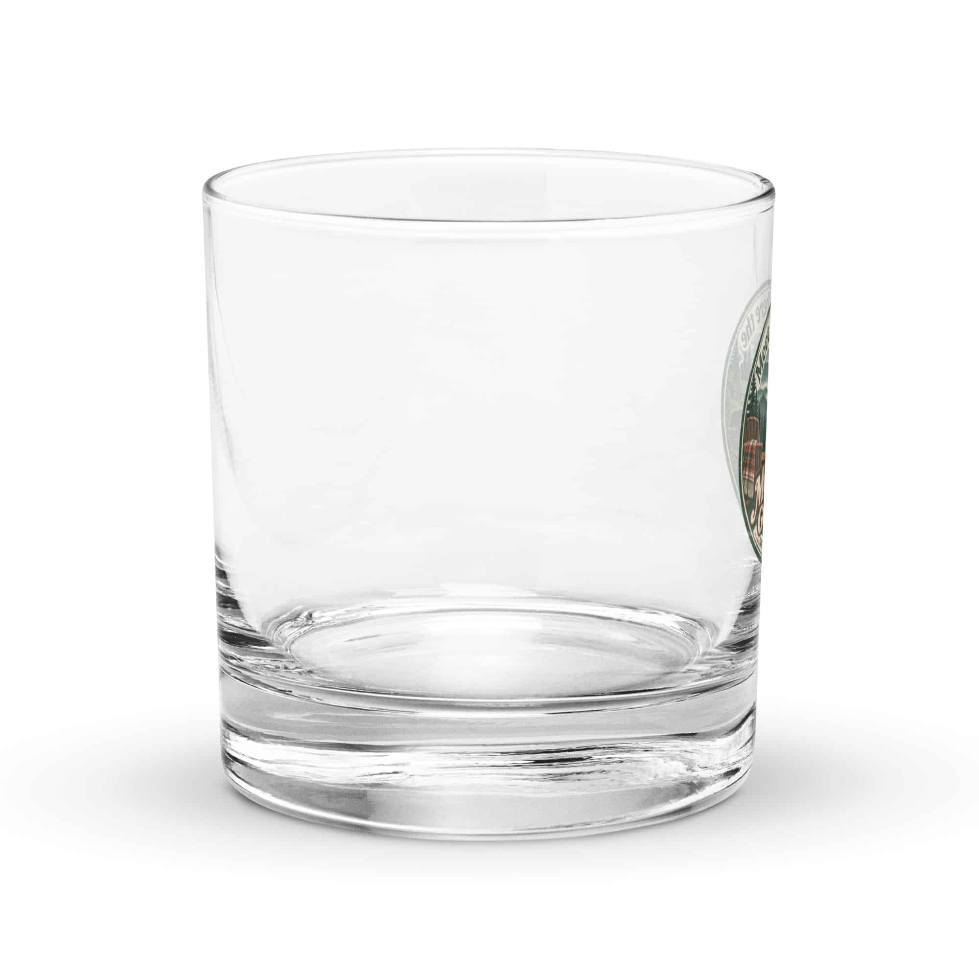 Gatlinburg and the Smokies Rocks Glass: Meet Me Where the Mountains Get Smoky, Vintage Round Badge
