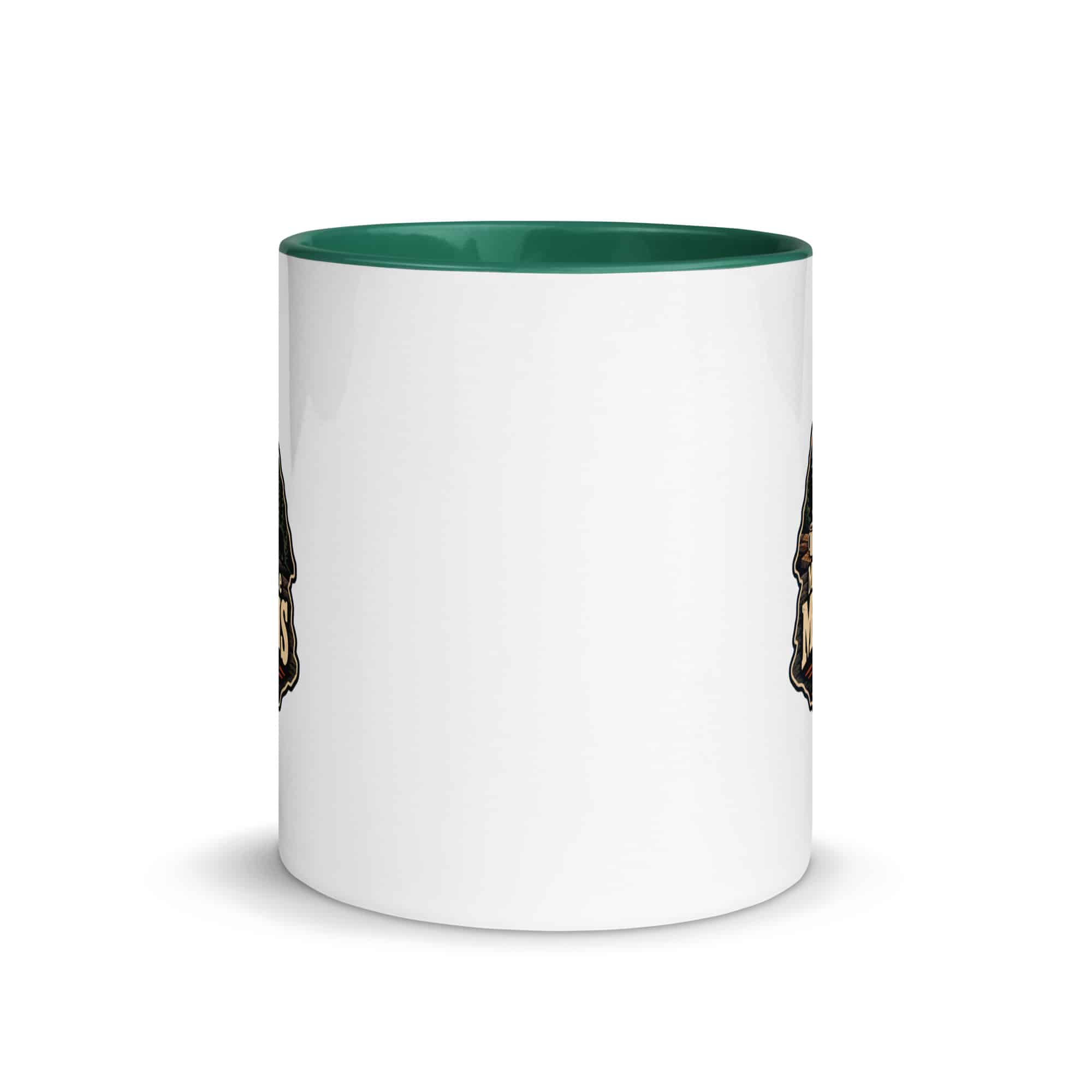 Gatlinburg and the Smokies Color Inside Coffee Mug: Meet Me Where the Mountains Get Smoky, Scenic Shield Badge