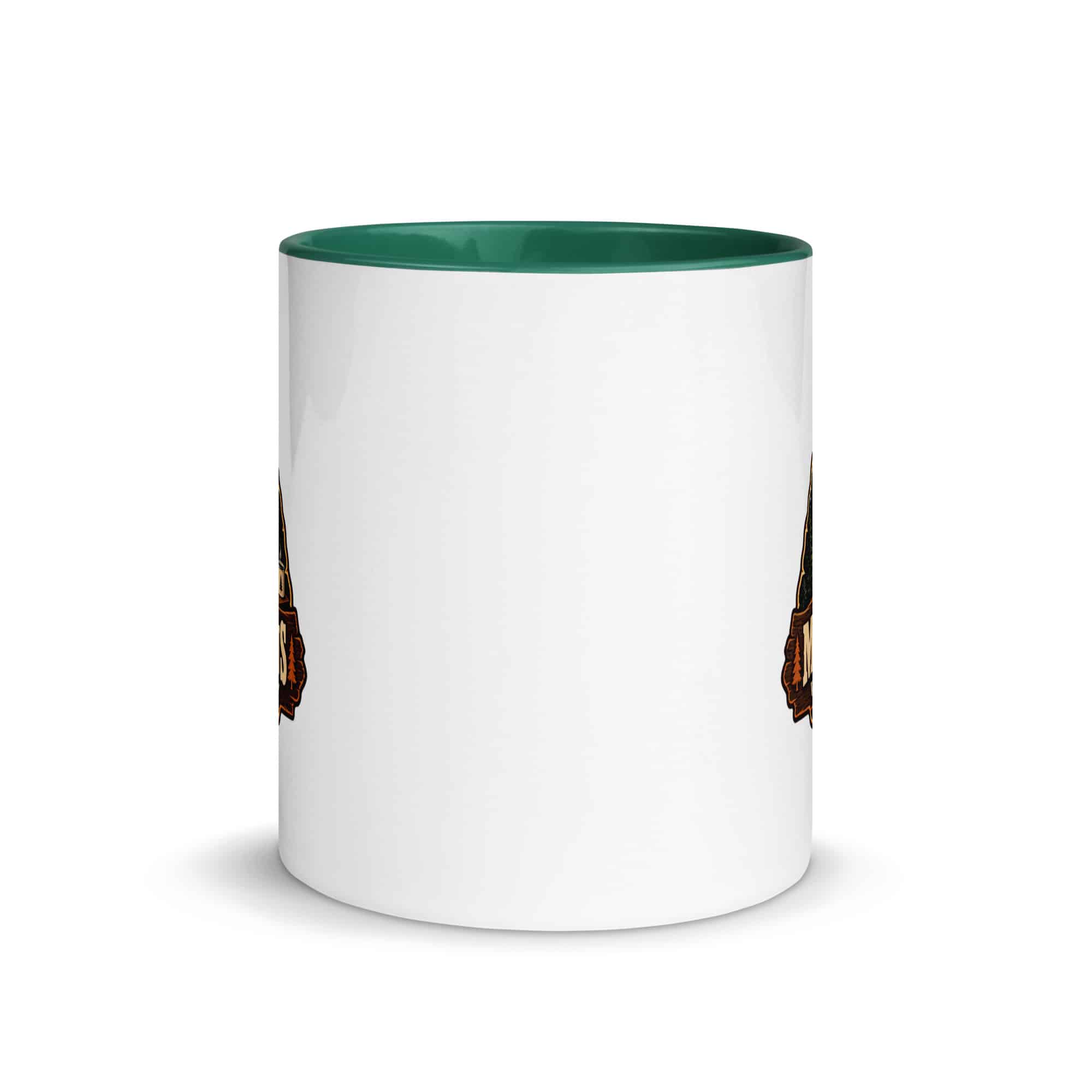 Gatlinburg and the Smokies Color Inside Coffee Mug: I Like My Mountains with a Little Mystery, Scenic Shield Badge