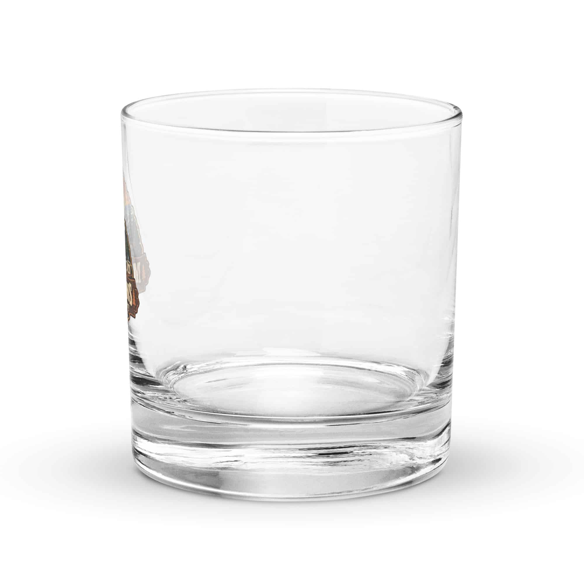 Gatlinburg and the Smokies Rocks Glass: I Like My Mountains with a Little Mystery, Scenic Shield Badge
