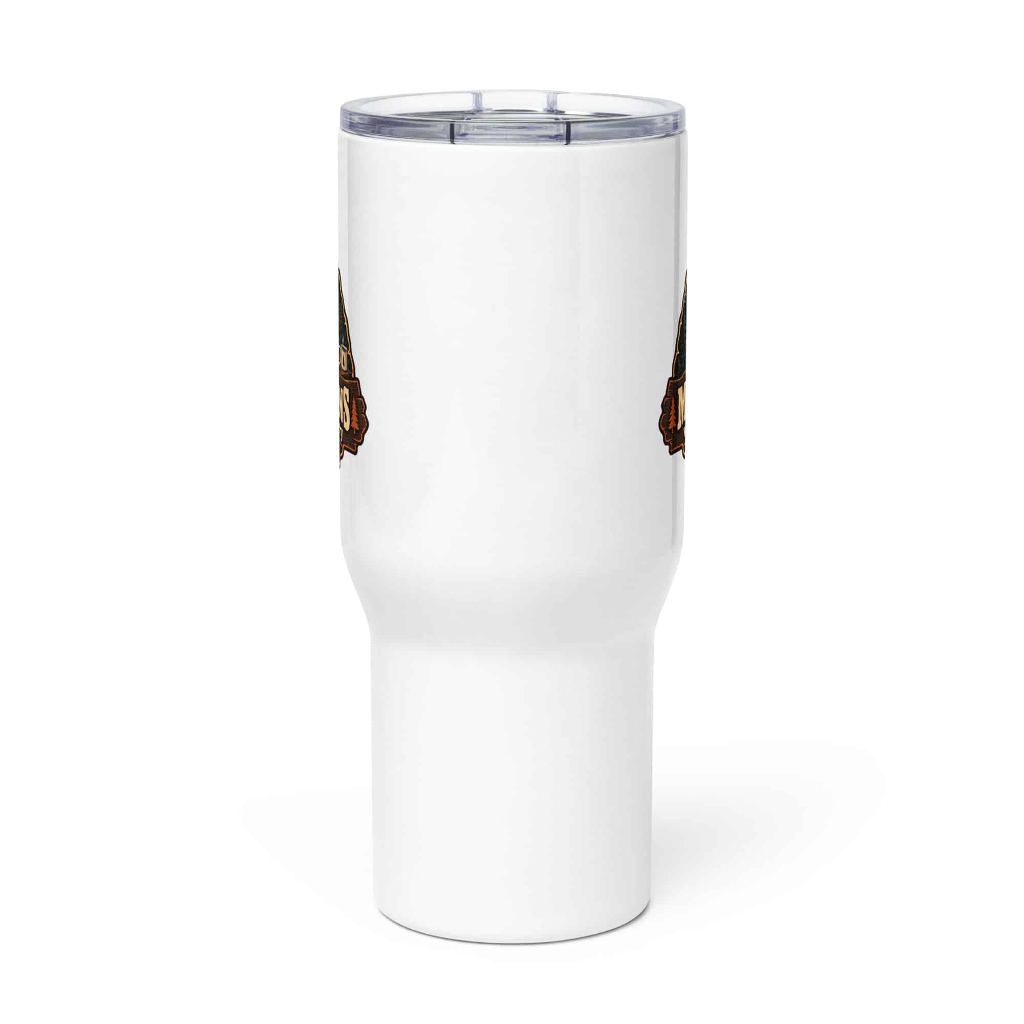 Gatlinburg and the Smokies Travel Mug: I Like My Mountains with a Little Mystery, Scenic Shield Badge