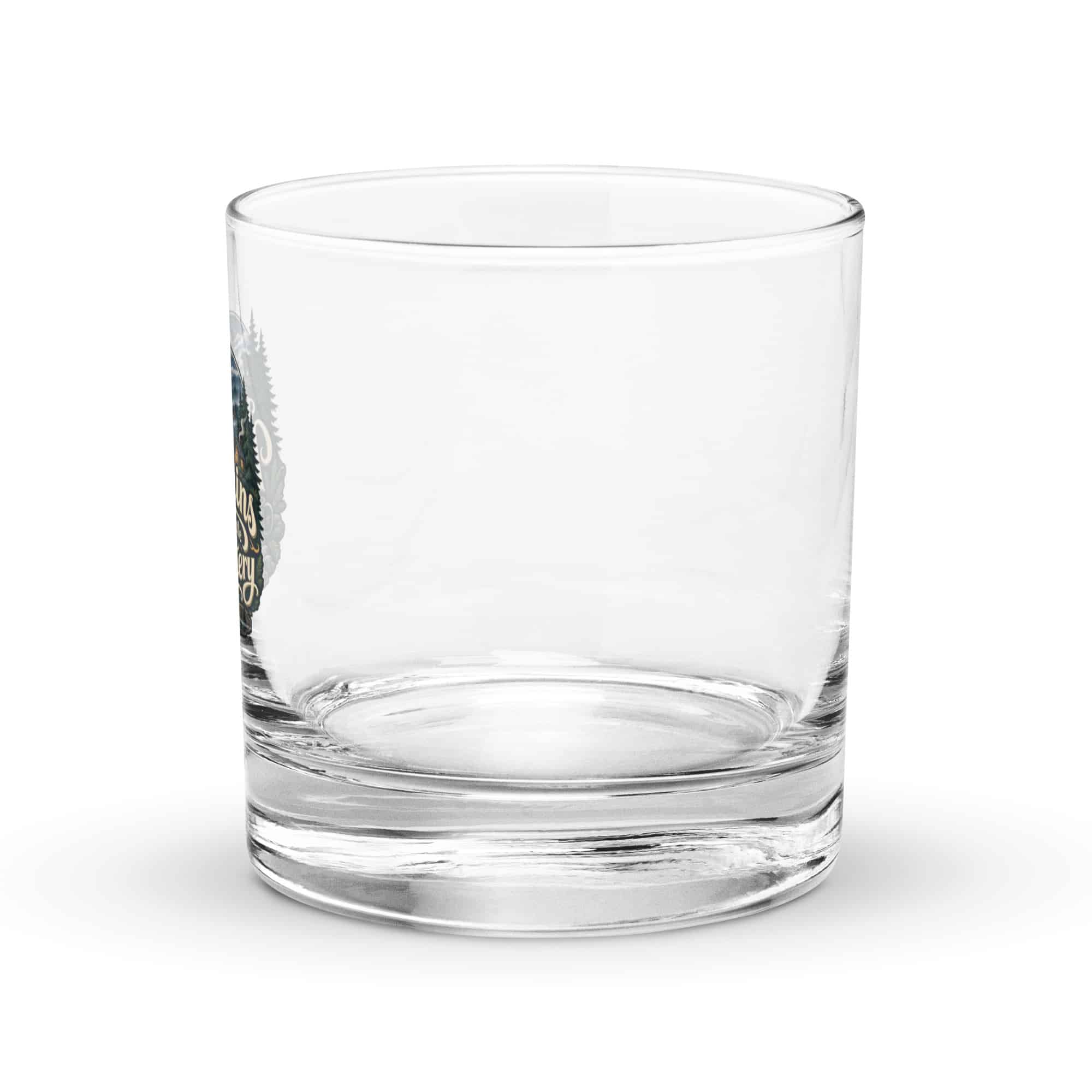 Gatlinburg and the Smokies Rocks Glass: I Like My Mountains with a Little Mystery, Woodland Scenic Lettering